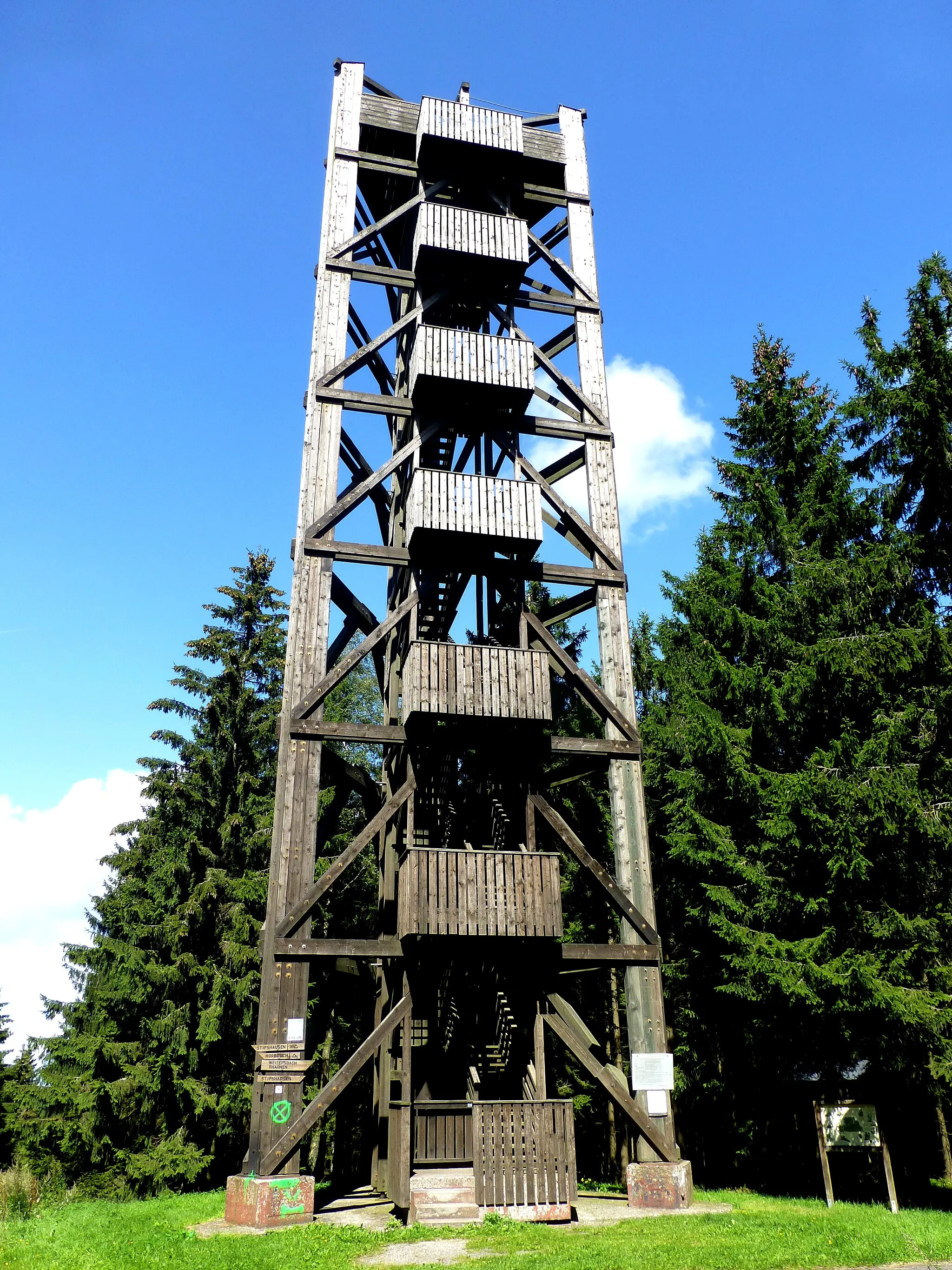 Photo showing: Aussichtsturm Idarkopf