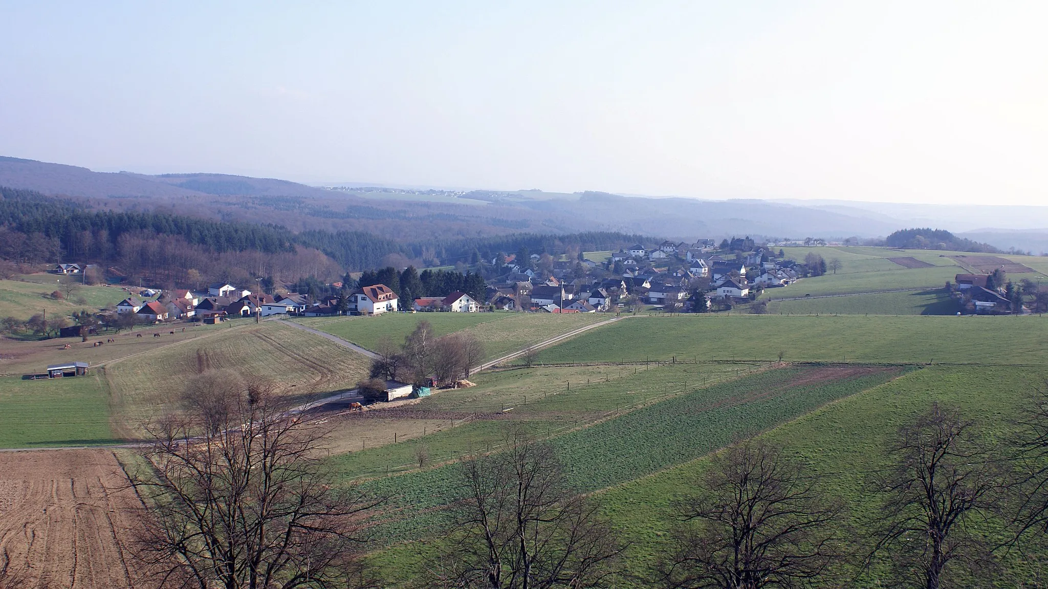 Photo showing: View over Oberraden