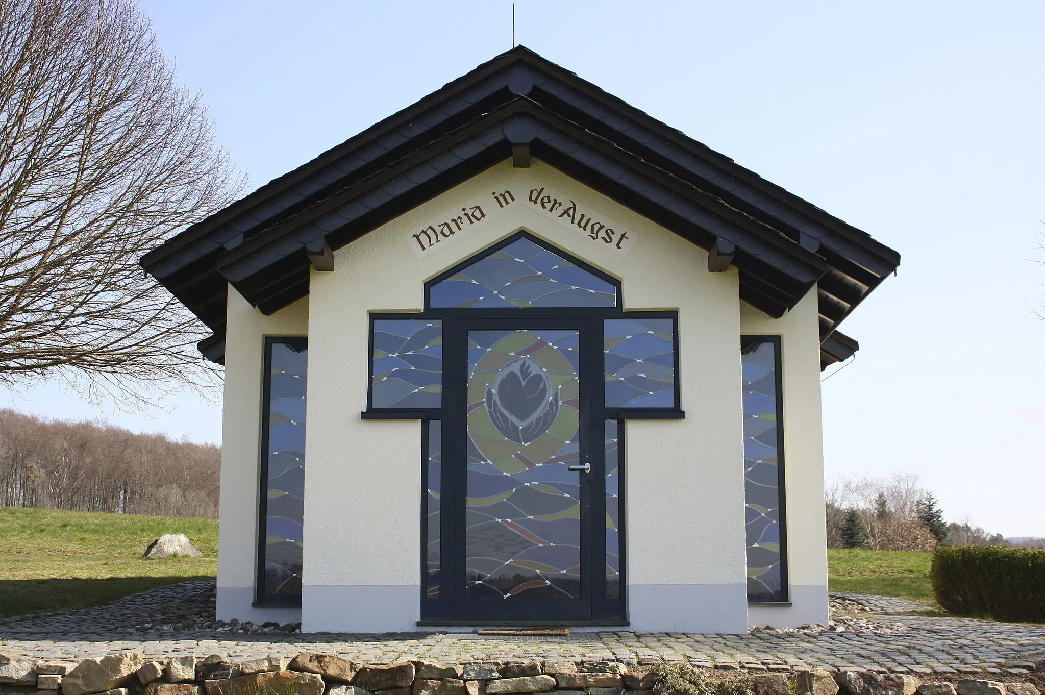 Photo showing: Kapelle Maria in der Augst, Kadenbach, Westerwaldkreis, Rheinland-Pfalz, Deutschland