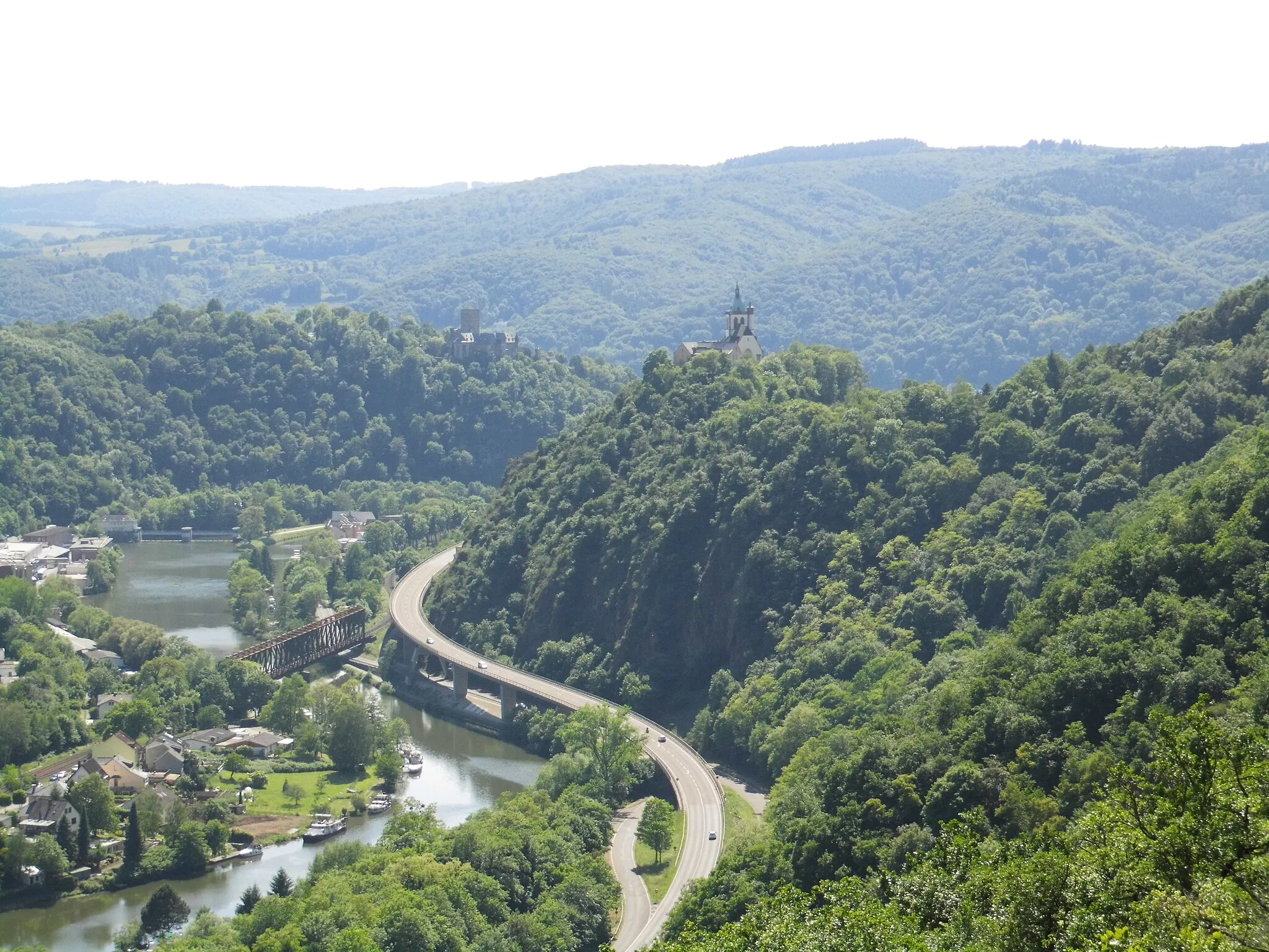 Photo showing: Sicht von der Bäderstrasse auf das ehem. Kloster Allerheiligenberg