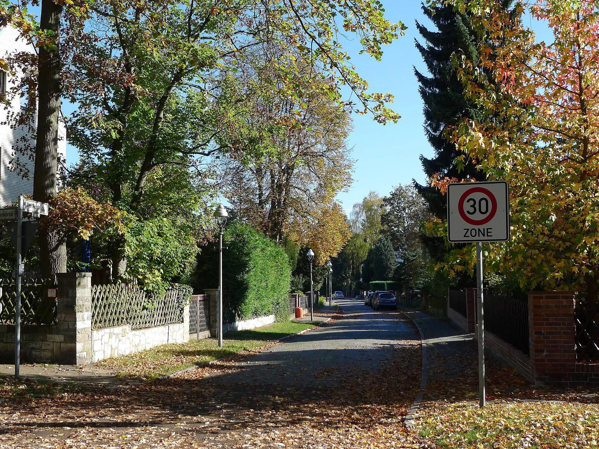 Photo showing: Straßenpanorama