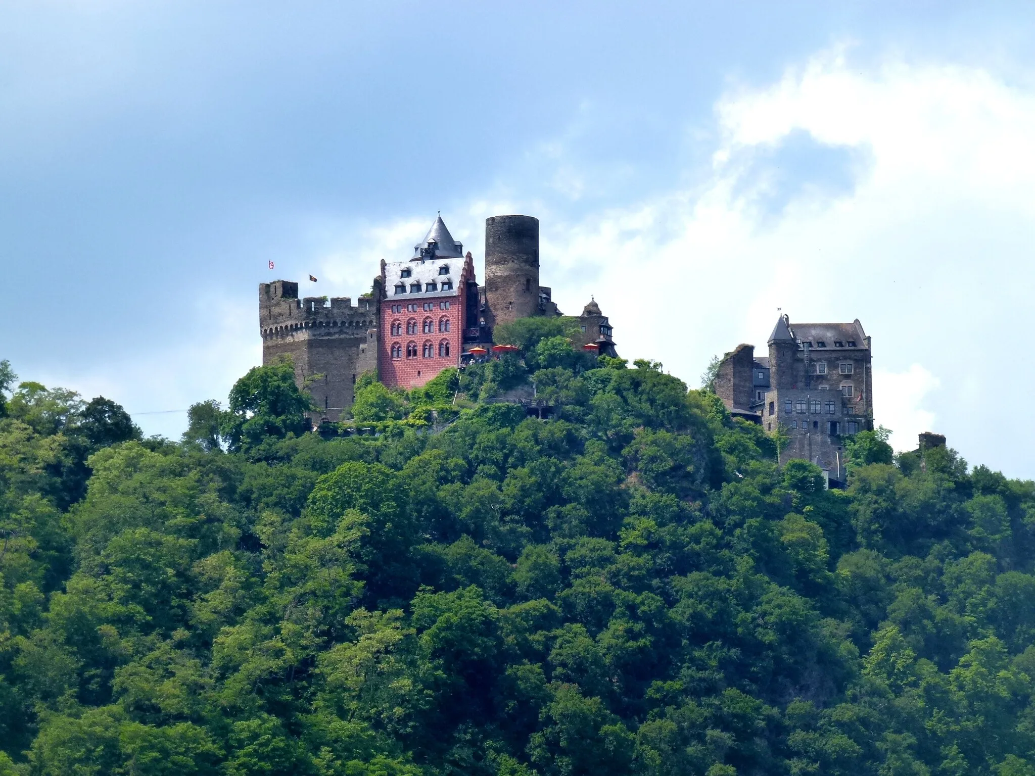 Photo showing: Burg Schön Rhein Germany