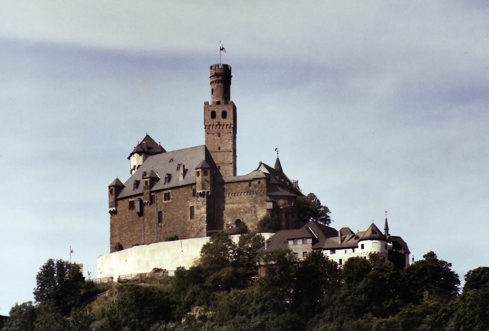 Photo showing: Marksburg, view from north-east