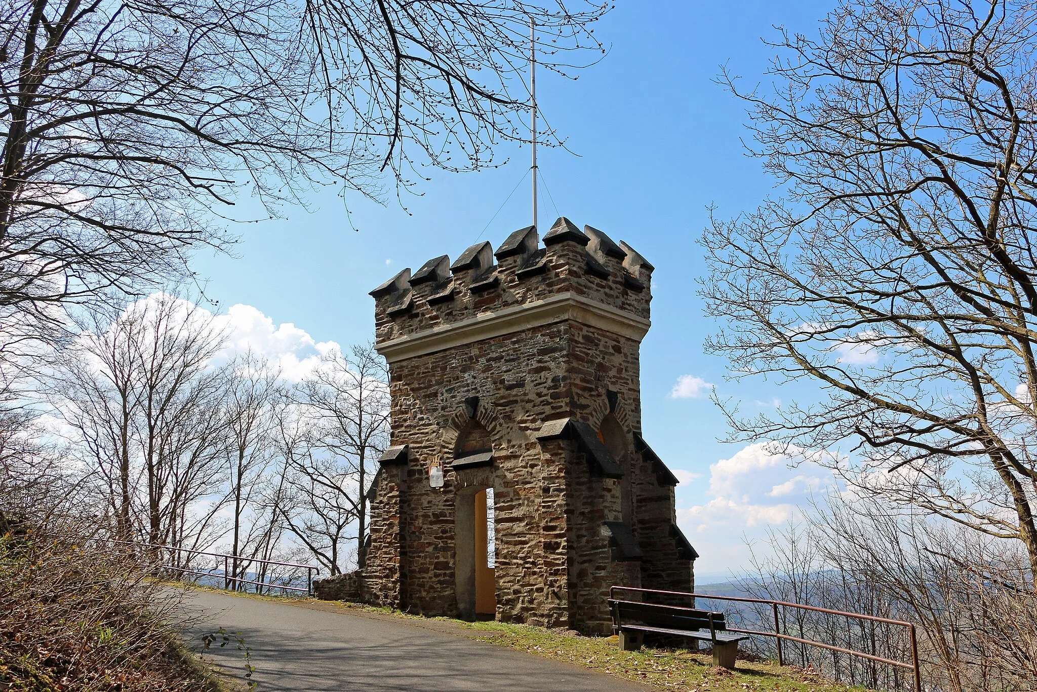 Photo showing: Carola tower in Koblenz