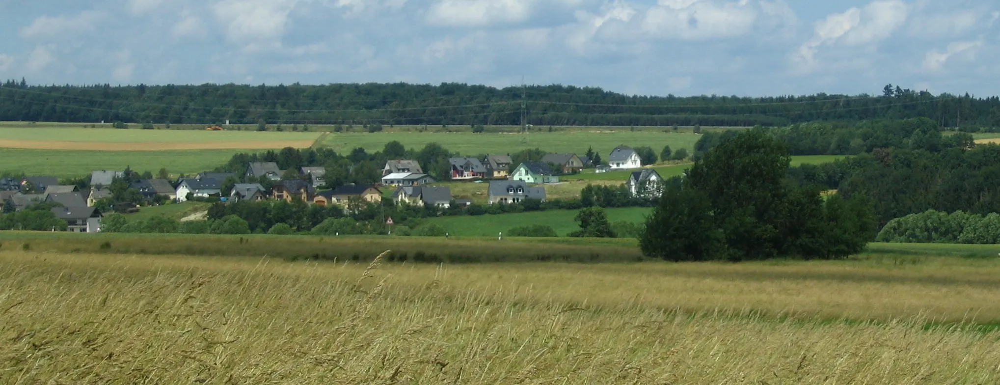 Photo showing: Niedersohren in the Hunsrueck area, Germany
