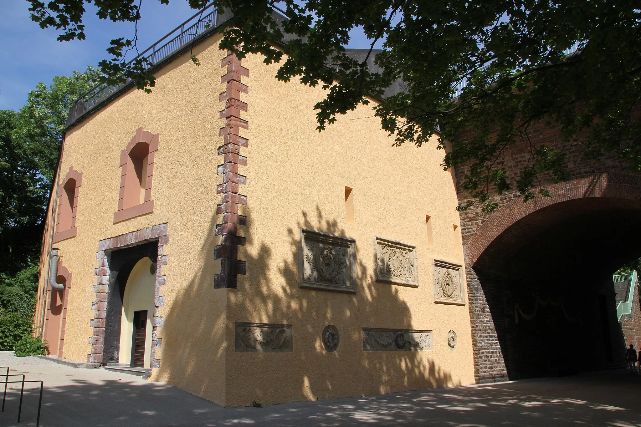 Photo showing: Rhine park in Koblenz