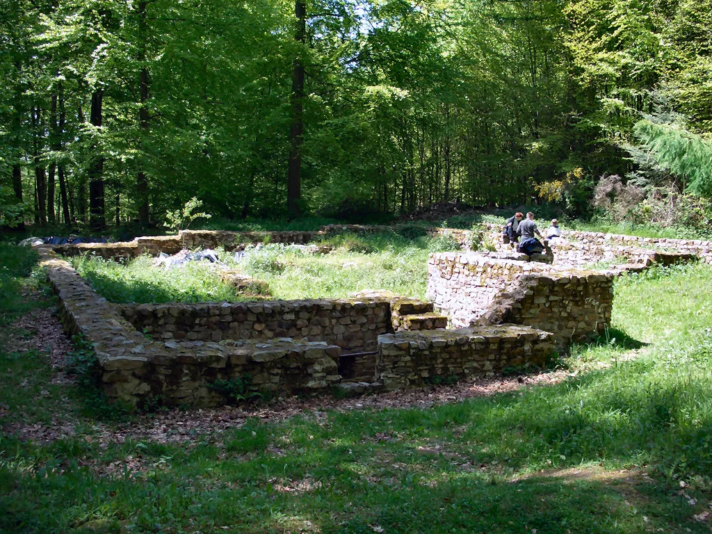 Photo showing: Roman Villa in Remstecken (Forest of Koblenz)