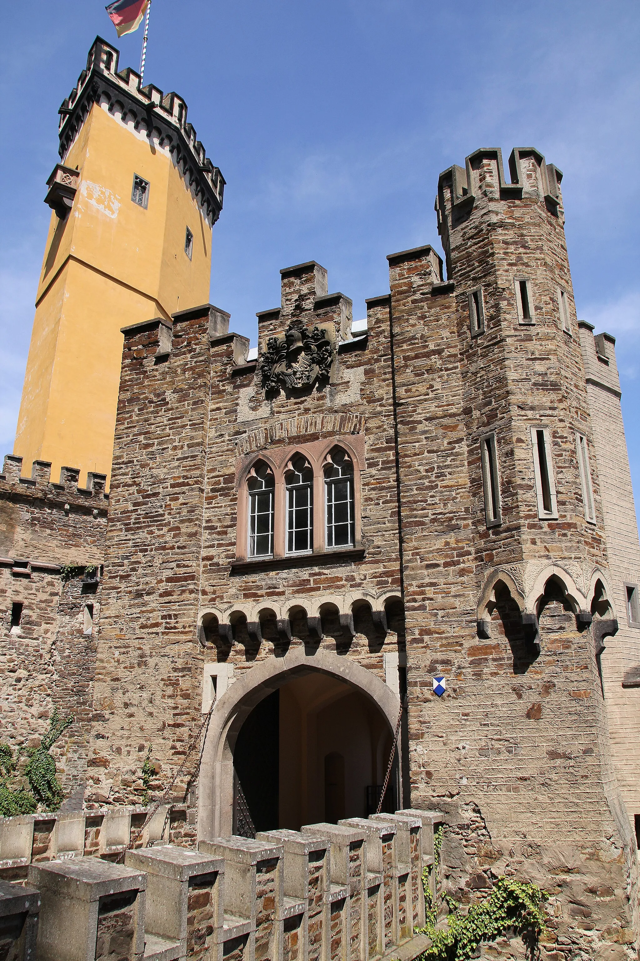 Photo showing: Federal Horticultural Show 2011 in Koblenz - Stolzenfels Castle