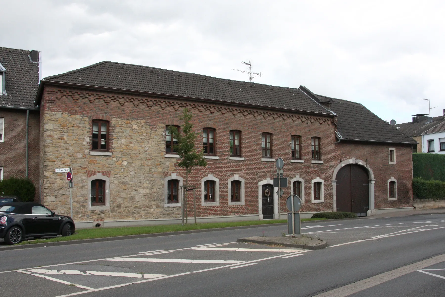 Photo showing: Baudenkmal Würselen, Grüner Weg 29