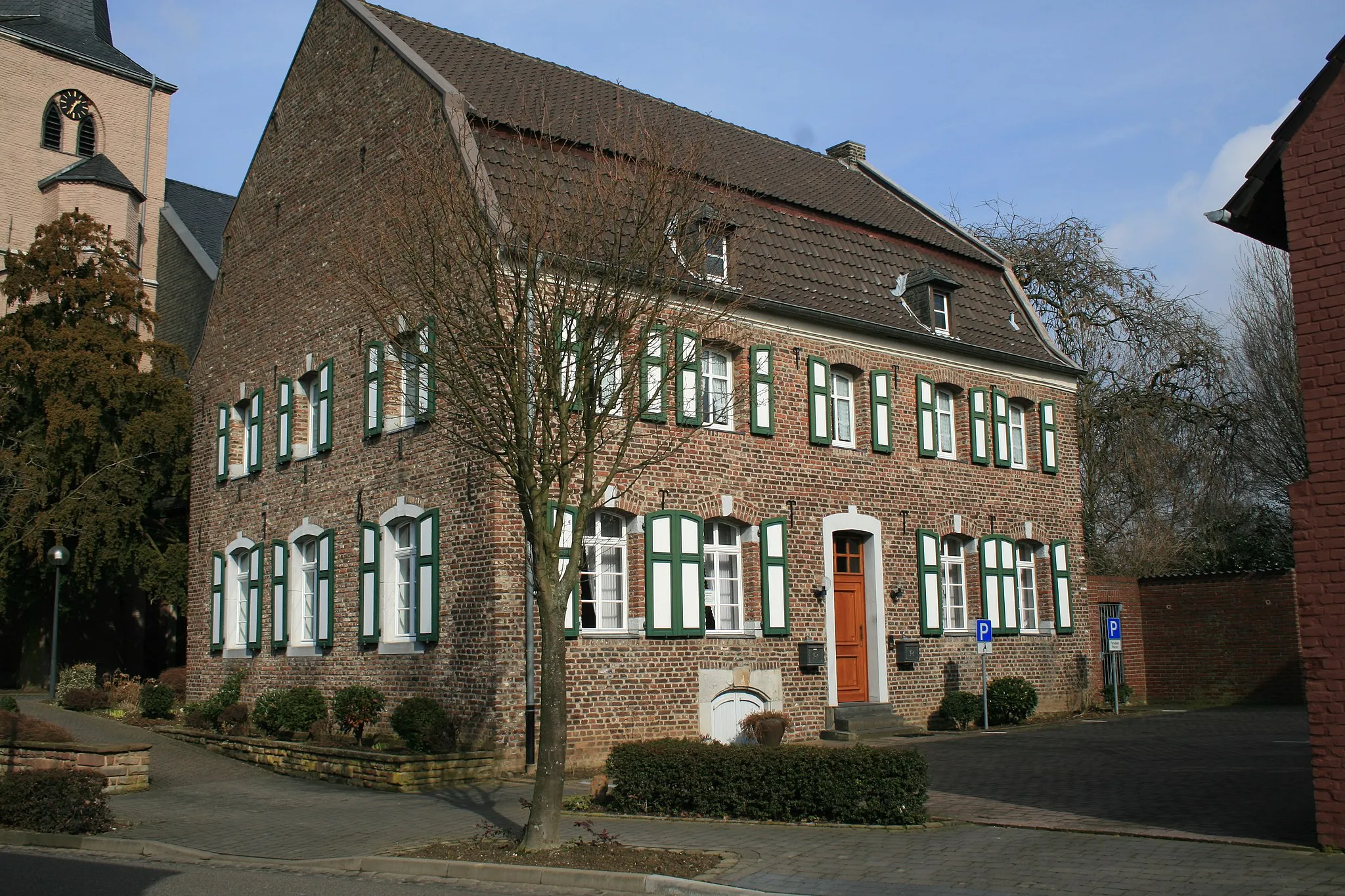 Photo showing: Kath. Pfarrhaus in Geilenkirchen-Teveren