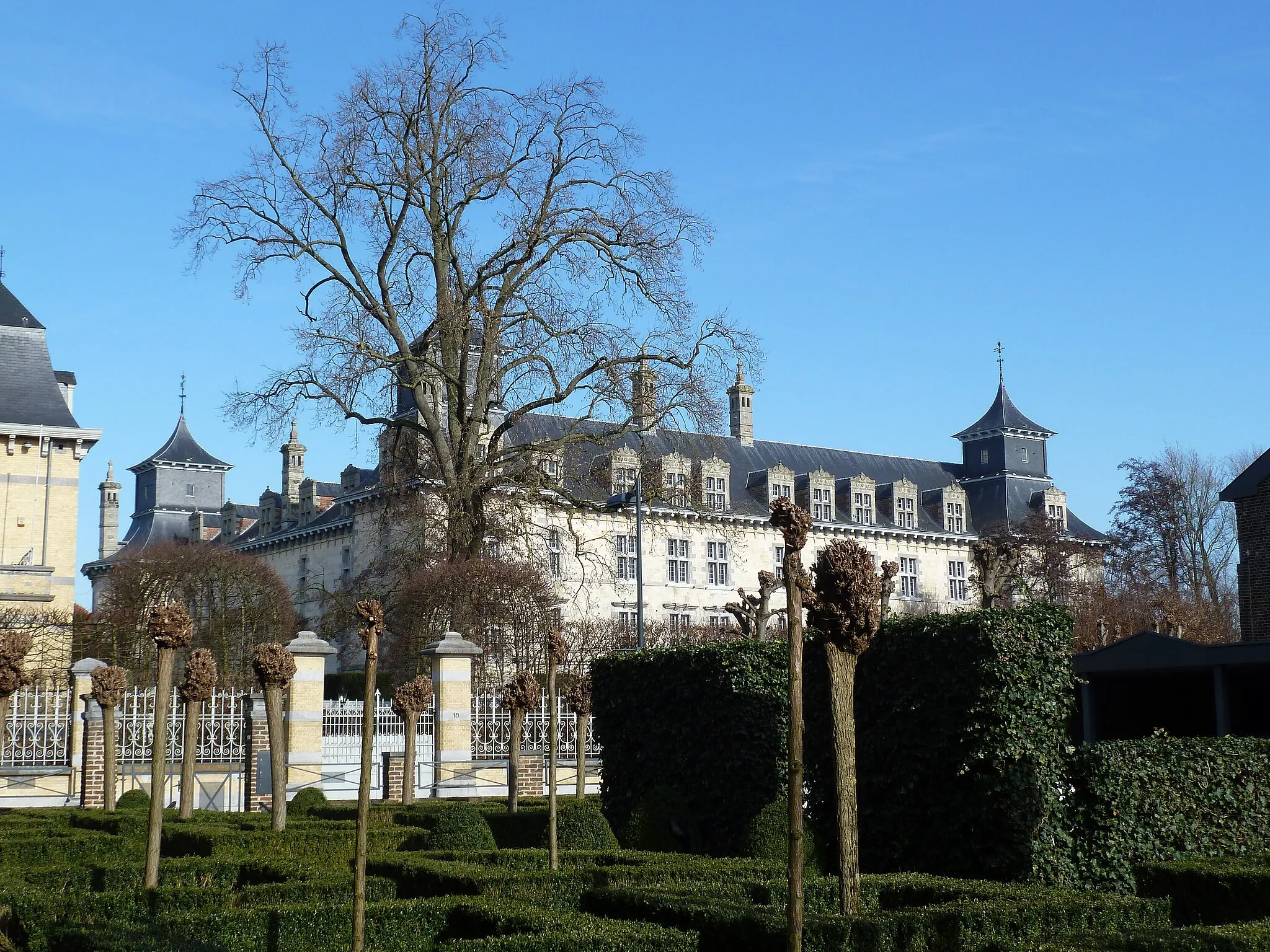 Photo showing: Aspremont-Lynden Castle, Oud-Rekem, Belgium