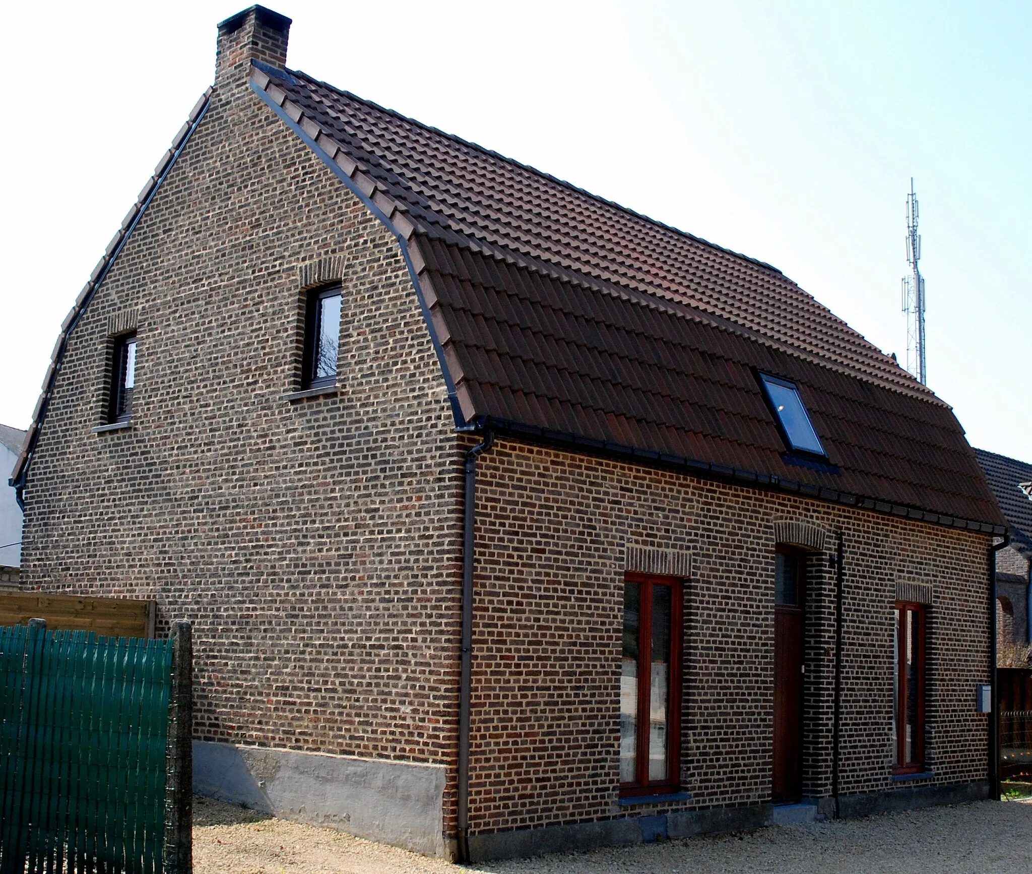 Photo showing: huis van de eerste tuinwijk die voor mijnarbeiders in Limburg werd gebouwd - te As