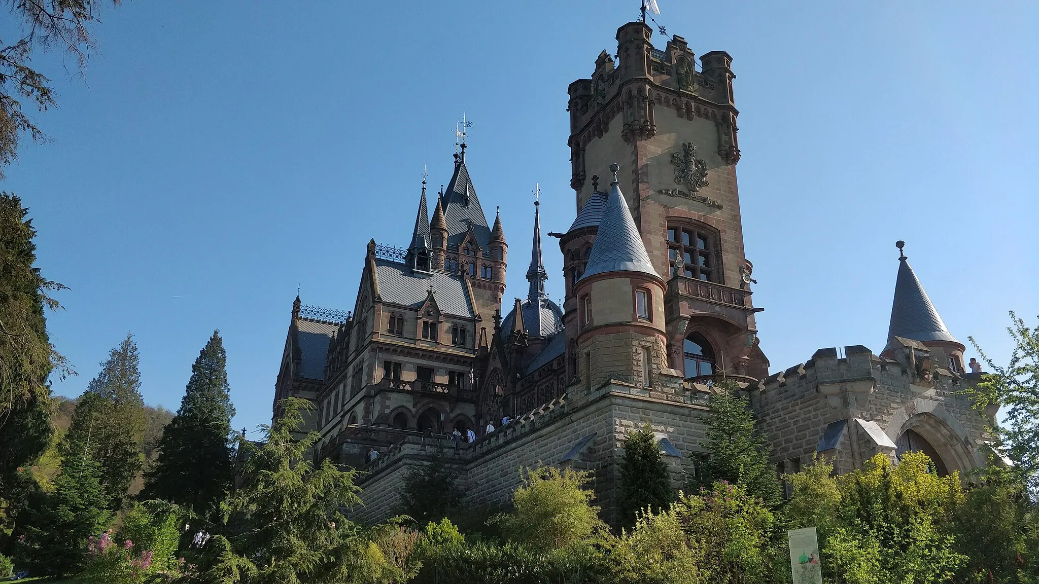 Photo showing: Drachenburg ("Dragon Castle") in Königswinter, Germany