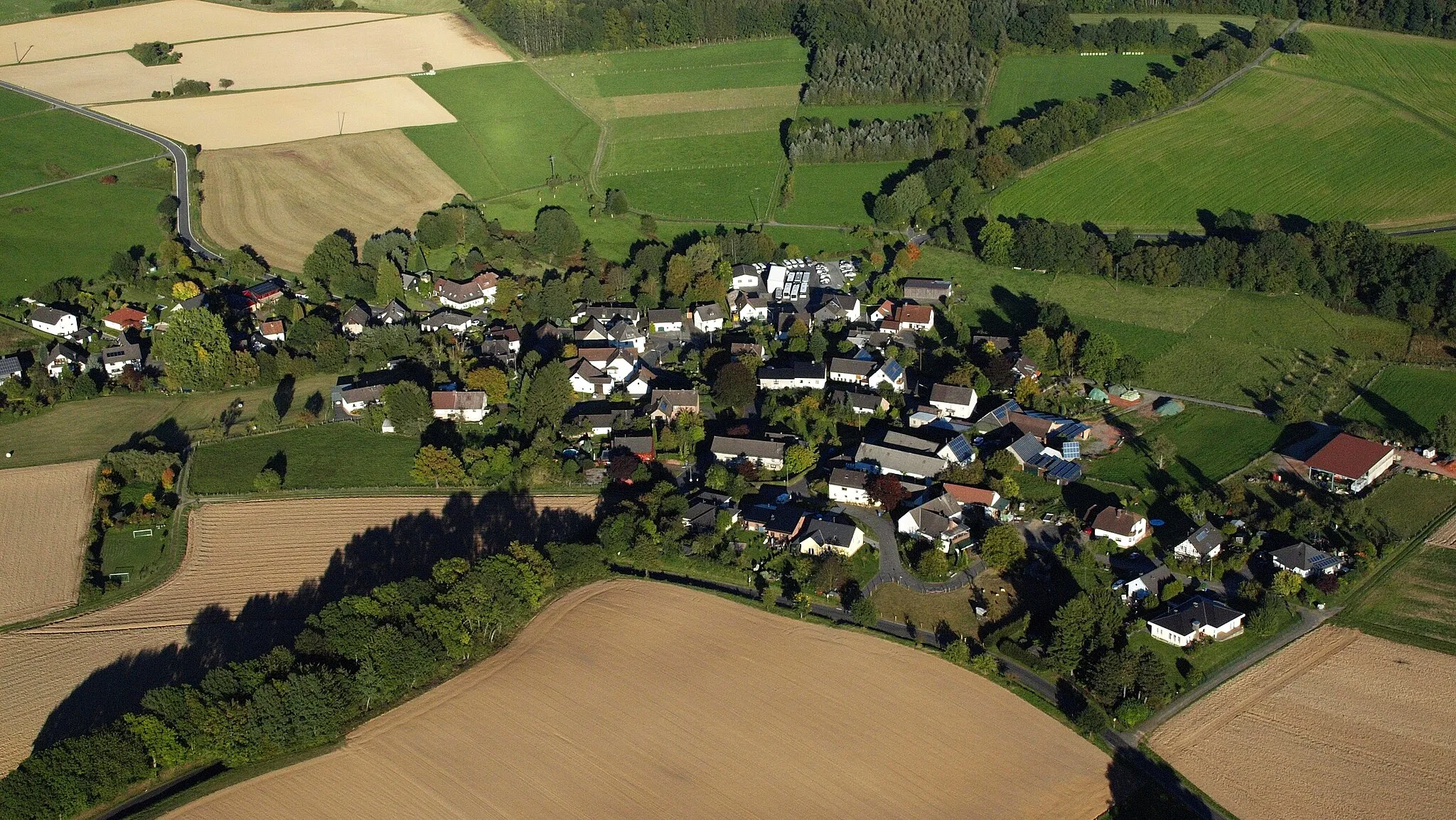 Photo showing: Fiersbach, Luftaufnahme (2015)