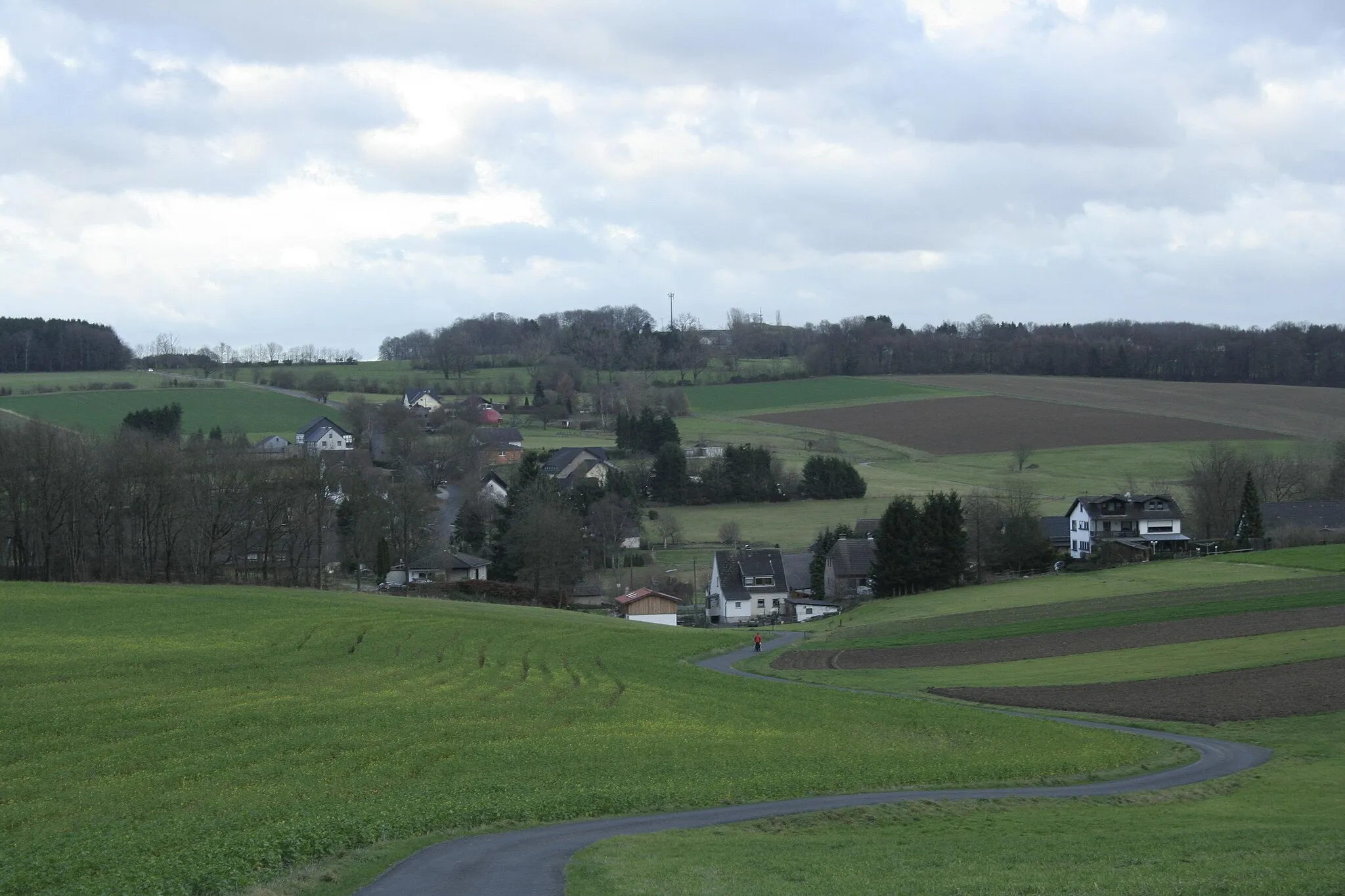 Photo showing: Blick über Forstmehren im Westerwald