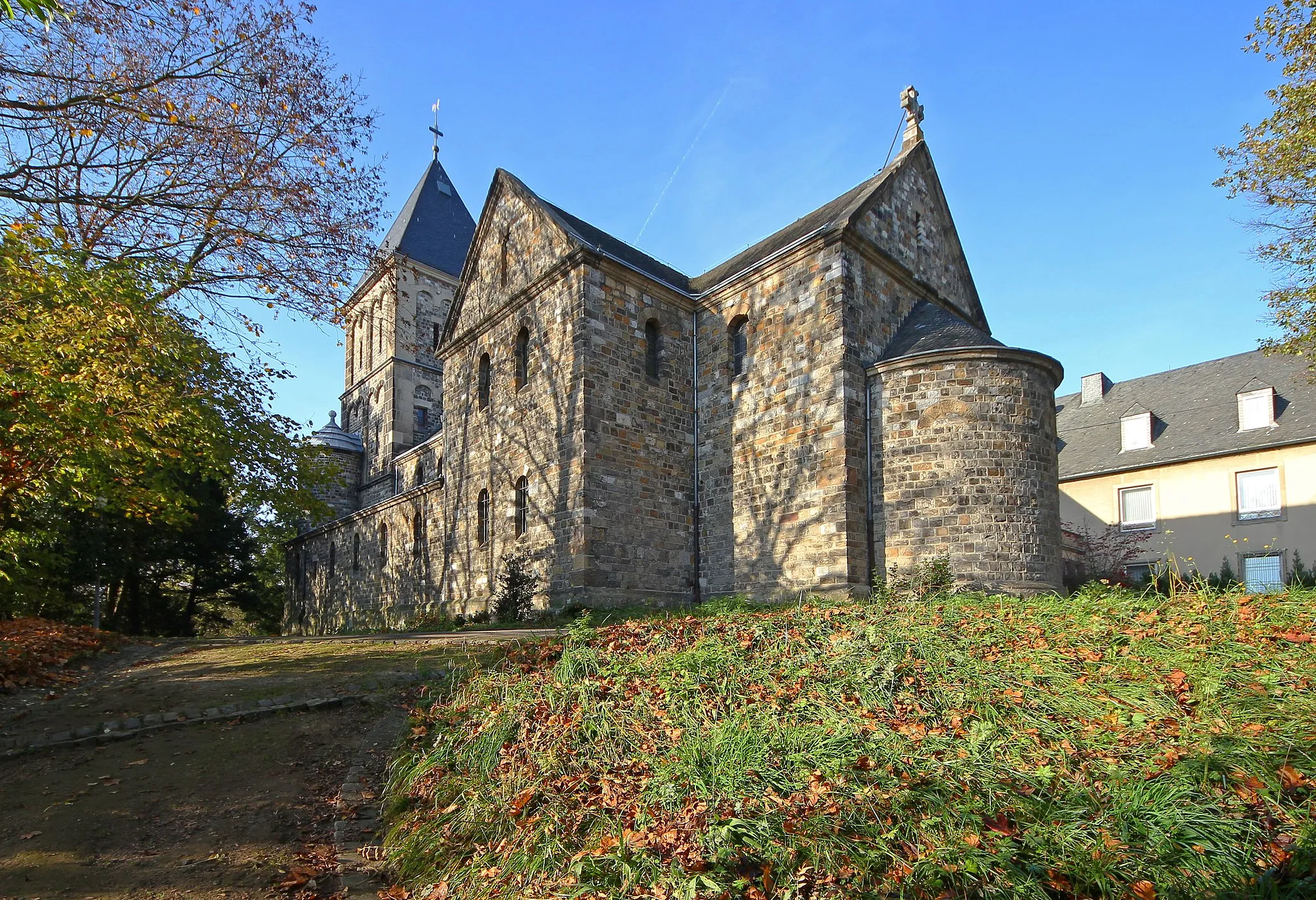 Photo showing: Kirche St. Salvator auf dem Salvatorberg, Aachen, NRW