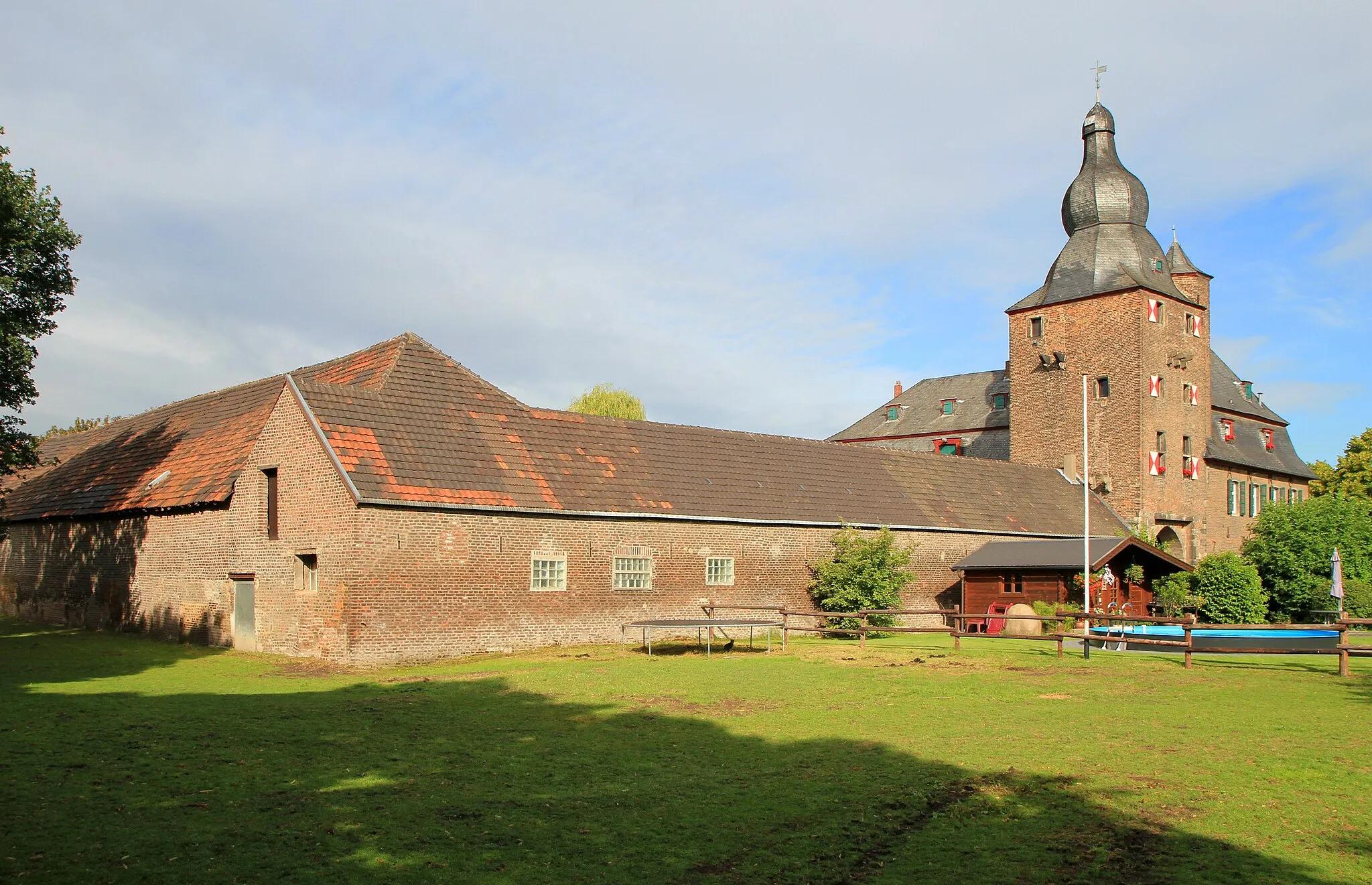 Photo showing: Burg Efferen, 1769