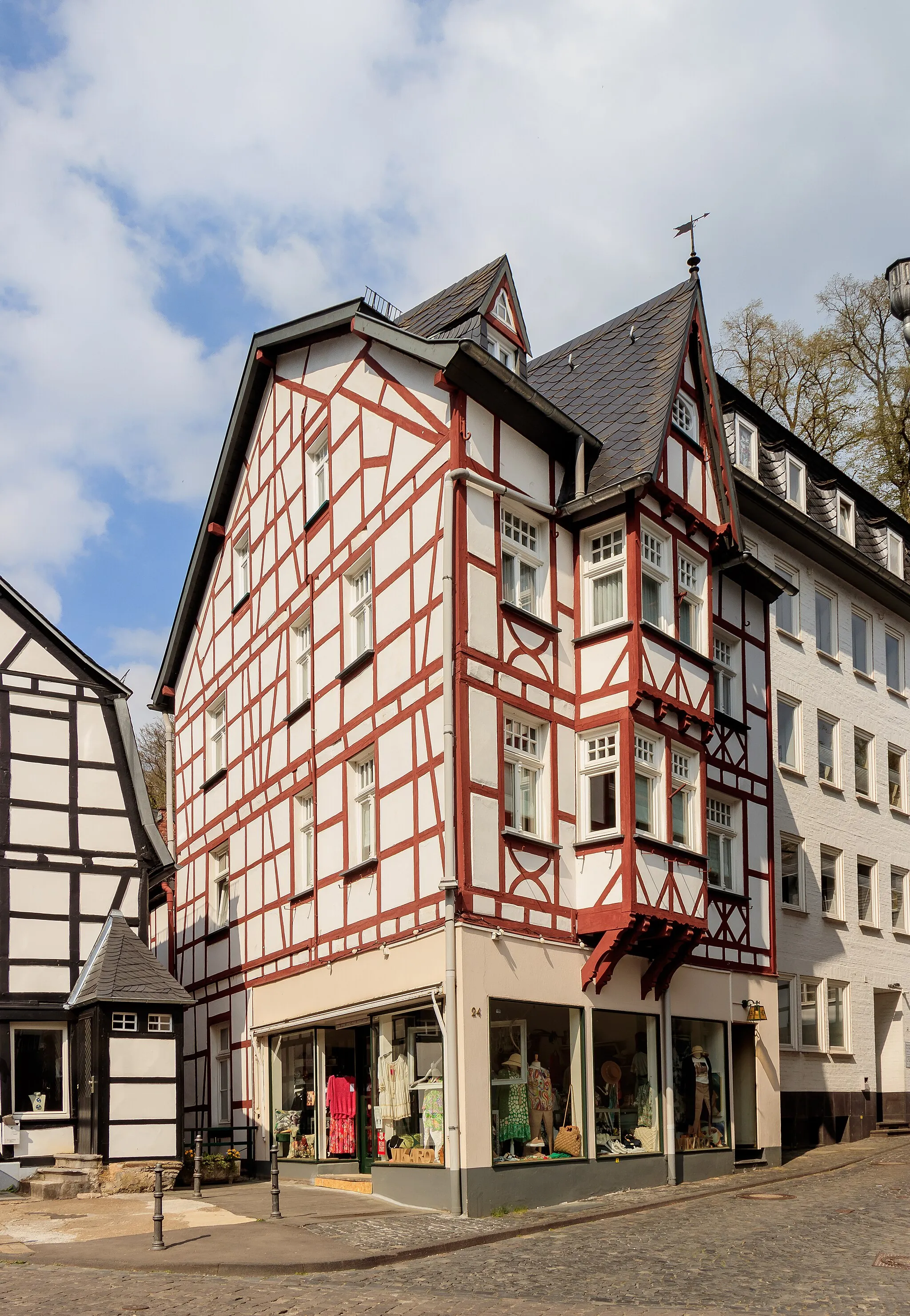 Photo showing: 24 Laufenstraße, Monschau, North Rhine-Westphalia, Germany.