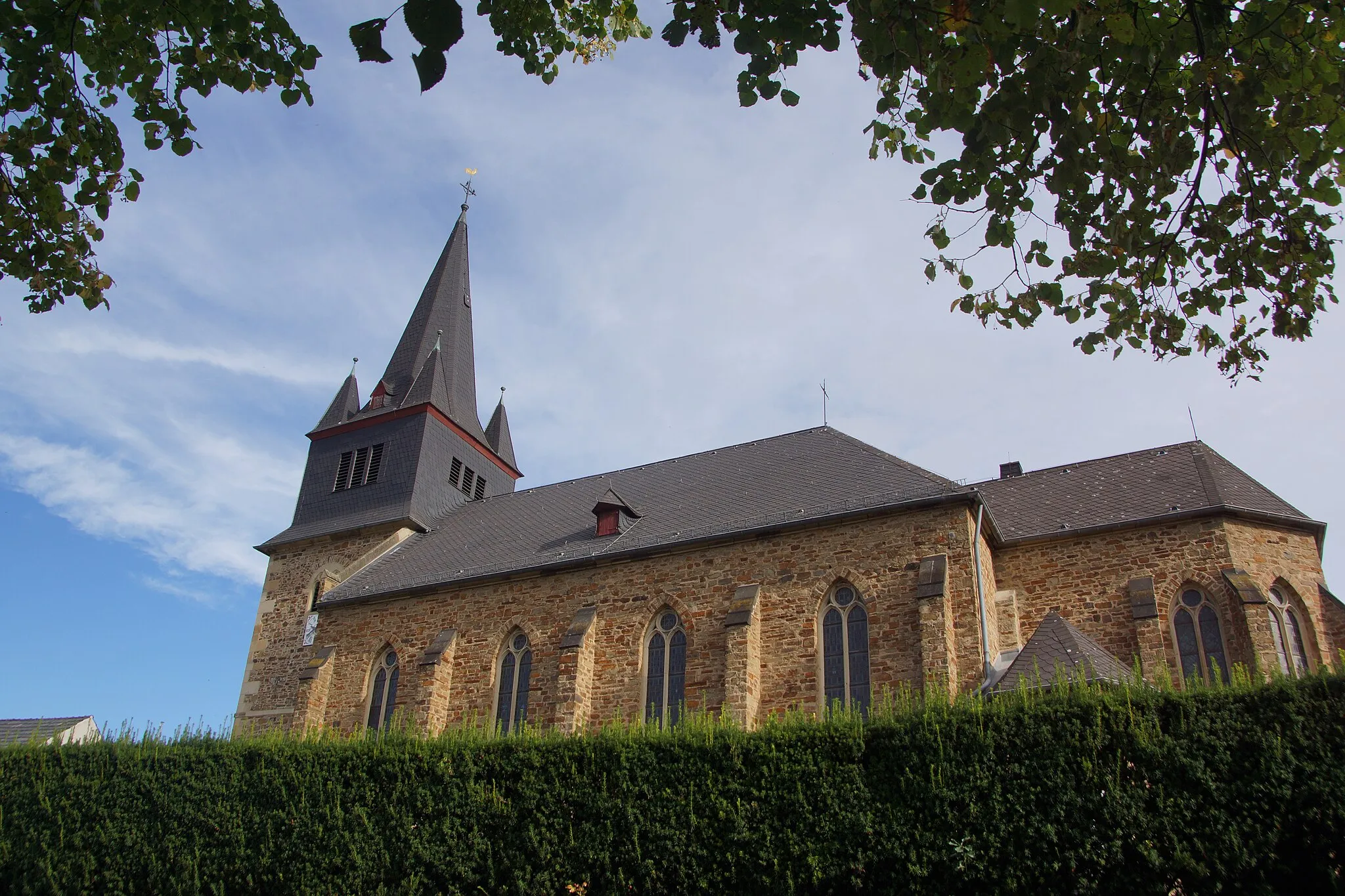 Photo showing: Church in Waldorf in Rhineland-Palatinate, Germany