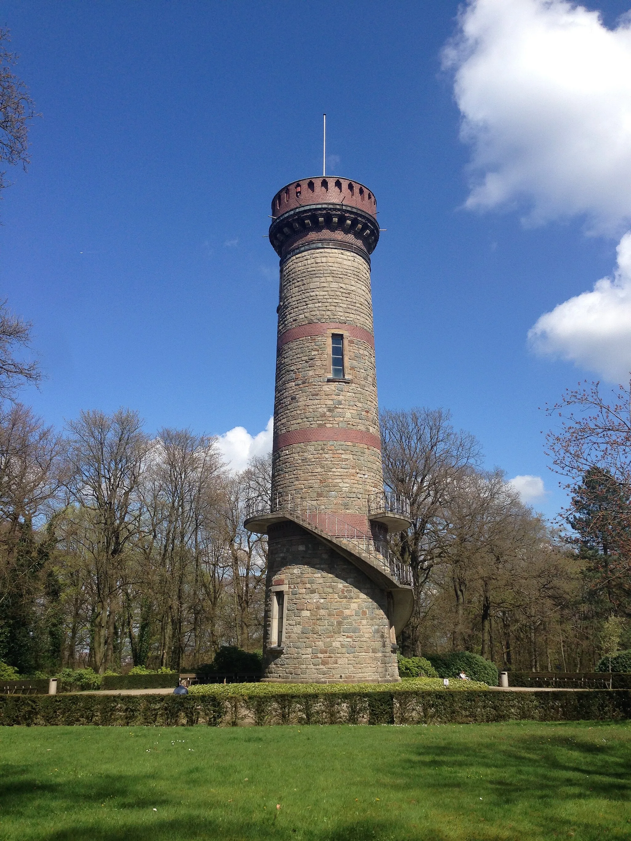 Photo showing: Toelleturm in den Barmer Anlagen in Wuppertal, Nordrhein-Westfalen