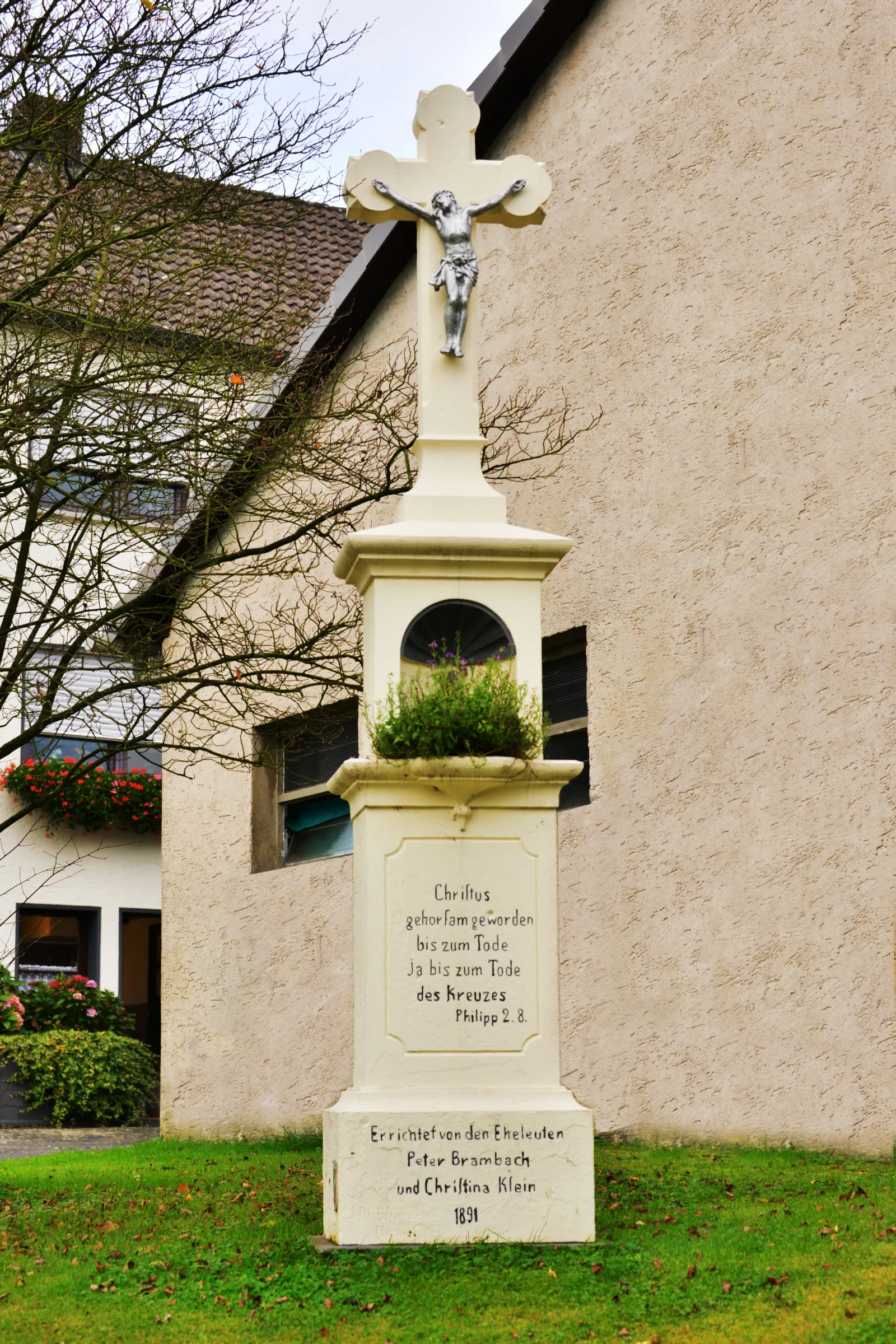 Photo showing: Wegkreuz in Litterscheid (Ruppichteroth)