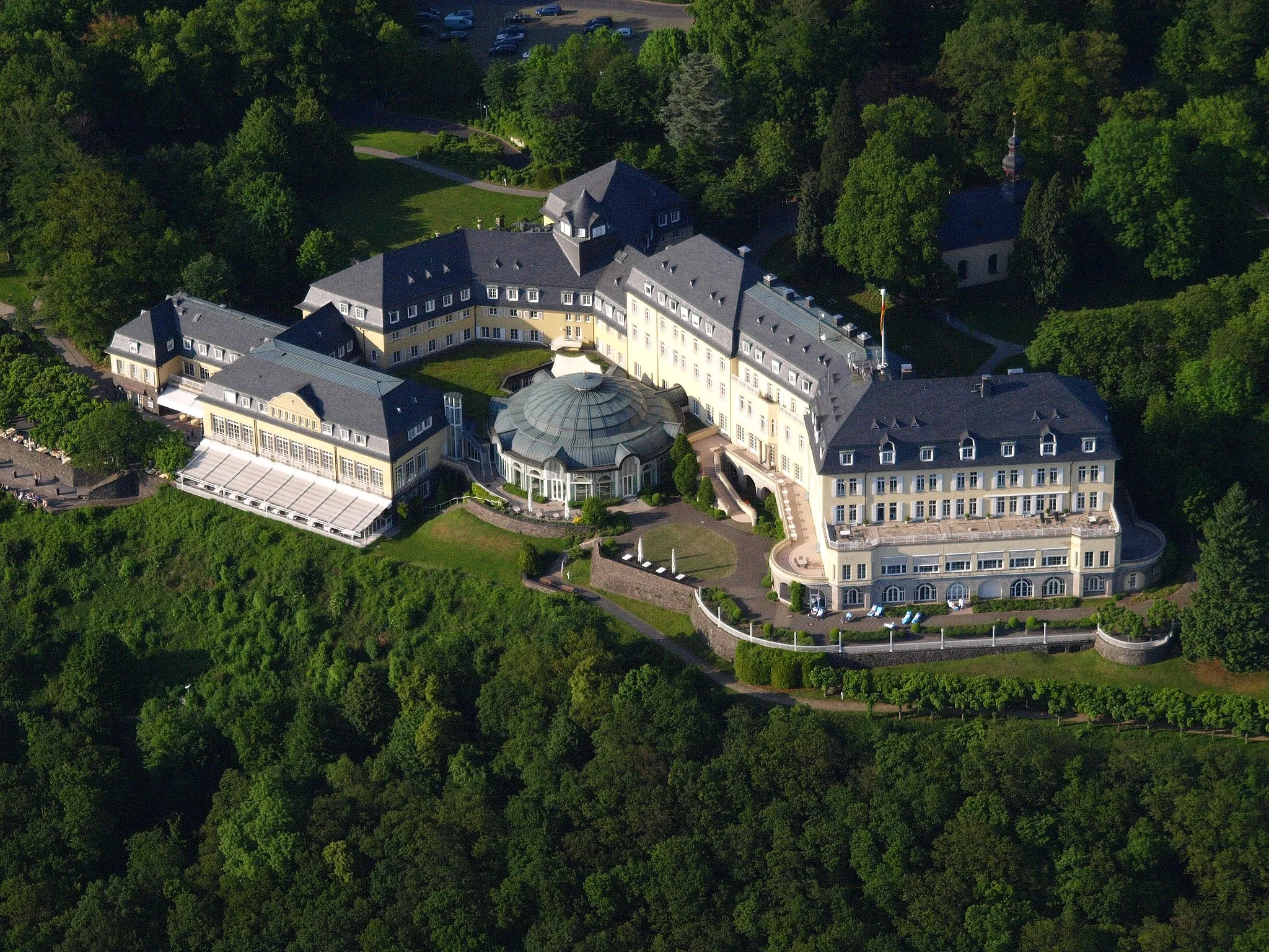 Photo showing: Der Petersberg von Süden aus gesehen.