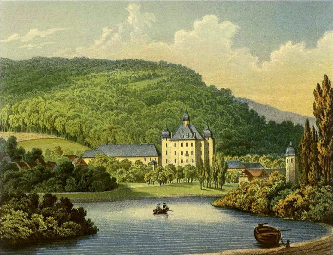 Photo showing: Schloss Allner, Sieg-Kreis, Rheinprovinz