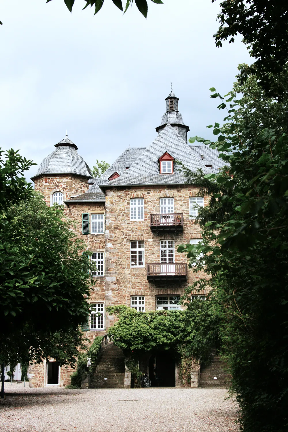Photo showing: Schloss Allner, Hennef (Sieg)