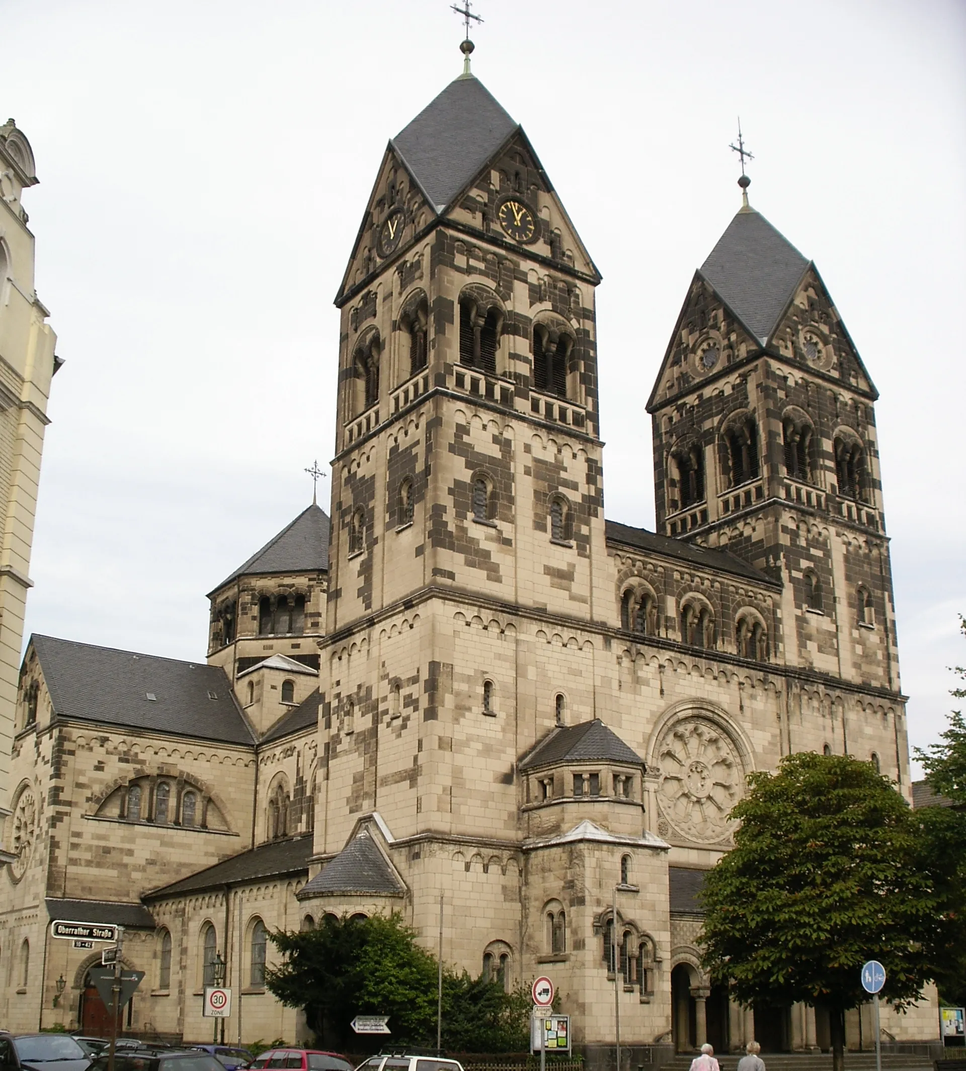 Photo showing: St Josef Church in Düsseldorf-Rath