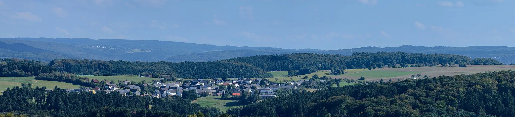 Photo showing: Panorama Marzhausen