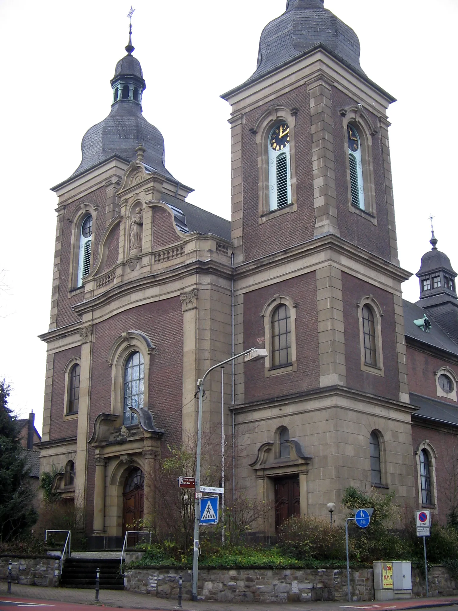 Photo showing: Kirche Herz. Kleikstraße in Herzogenrath