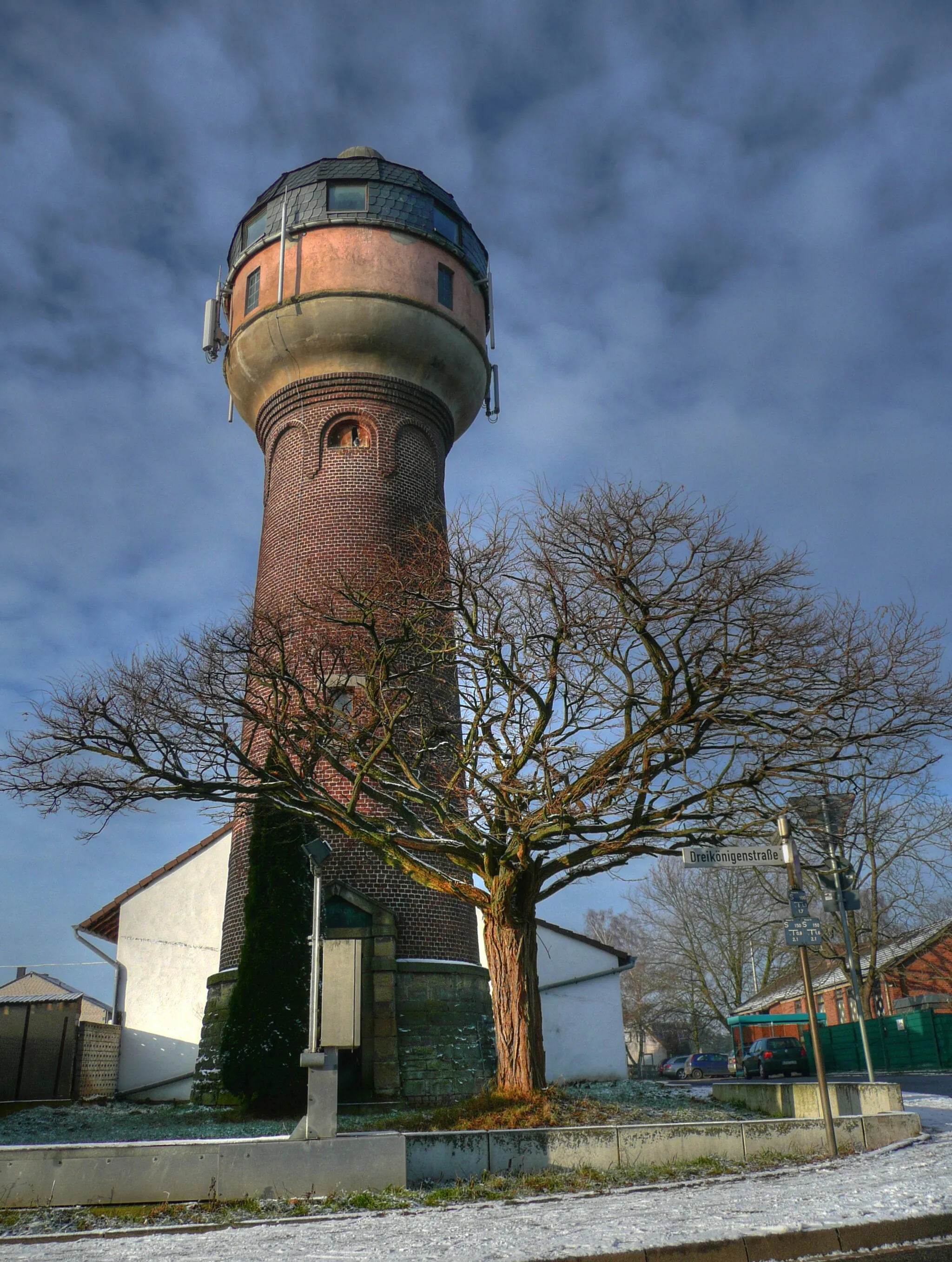 Photo showing: Ehemaliger Wasserturm in Frauwüllesheim