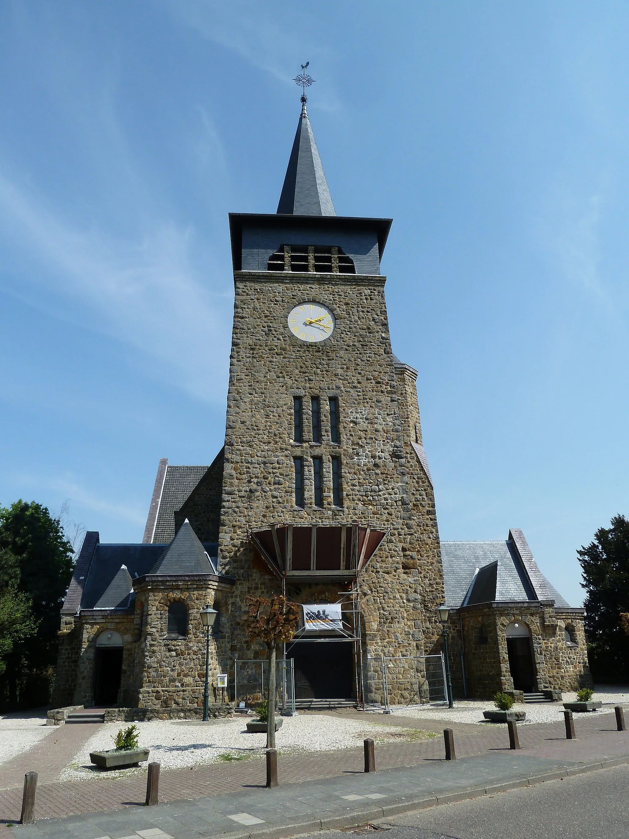 Photo showing: Church, Spaubeek, Limburg, the Netherlands