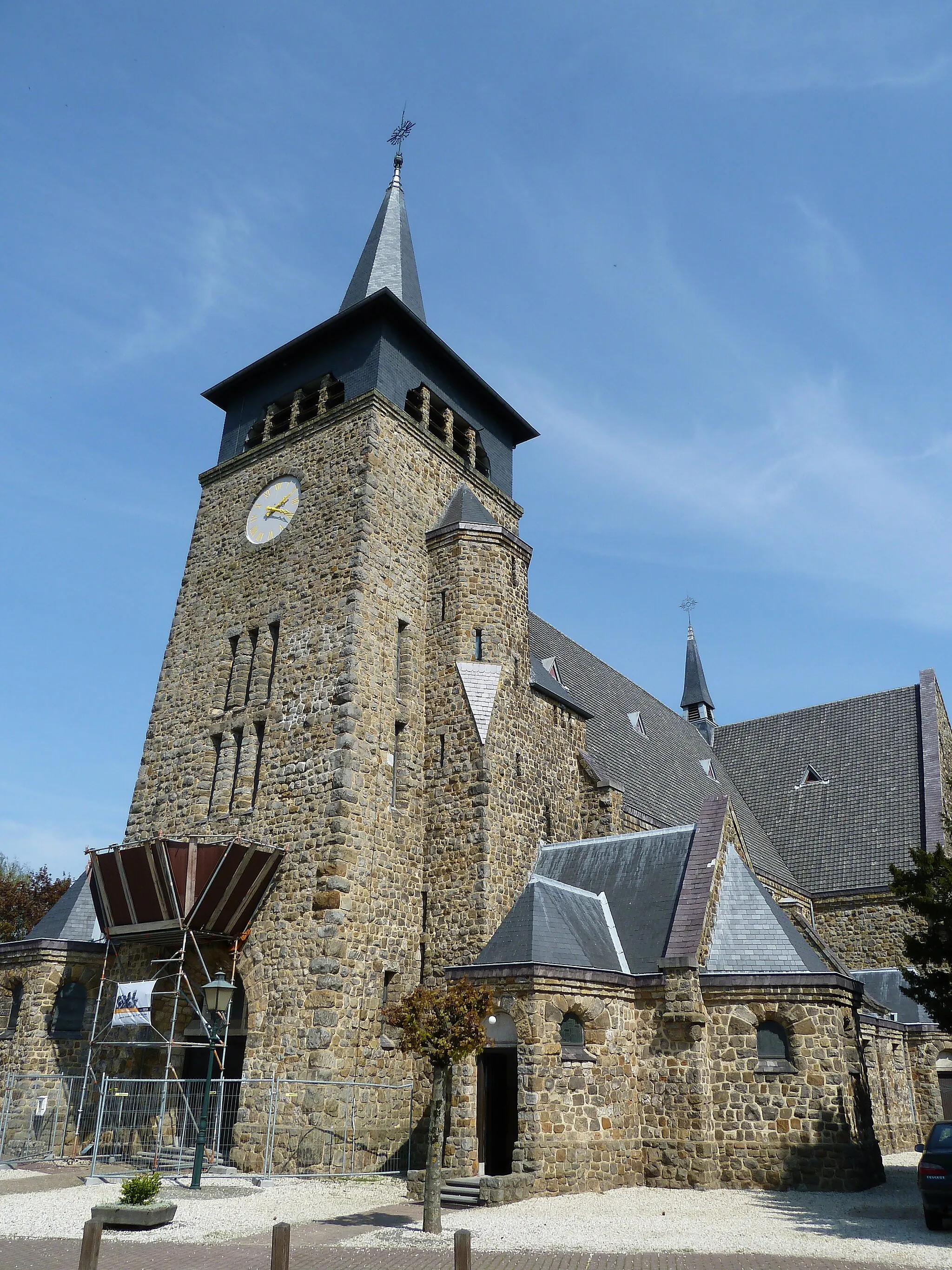 Photo showing: Church, Spaubeek, Limburg, the Netherlands