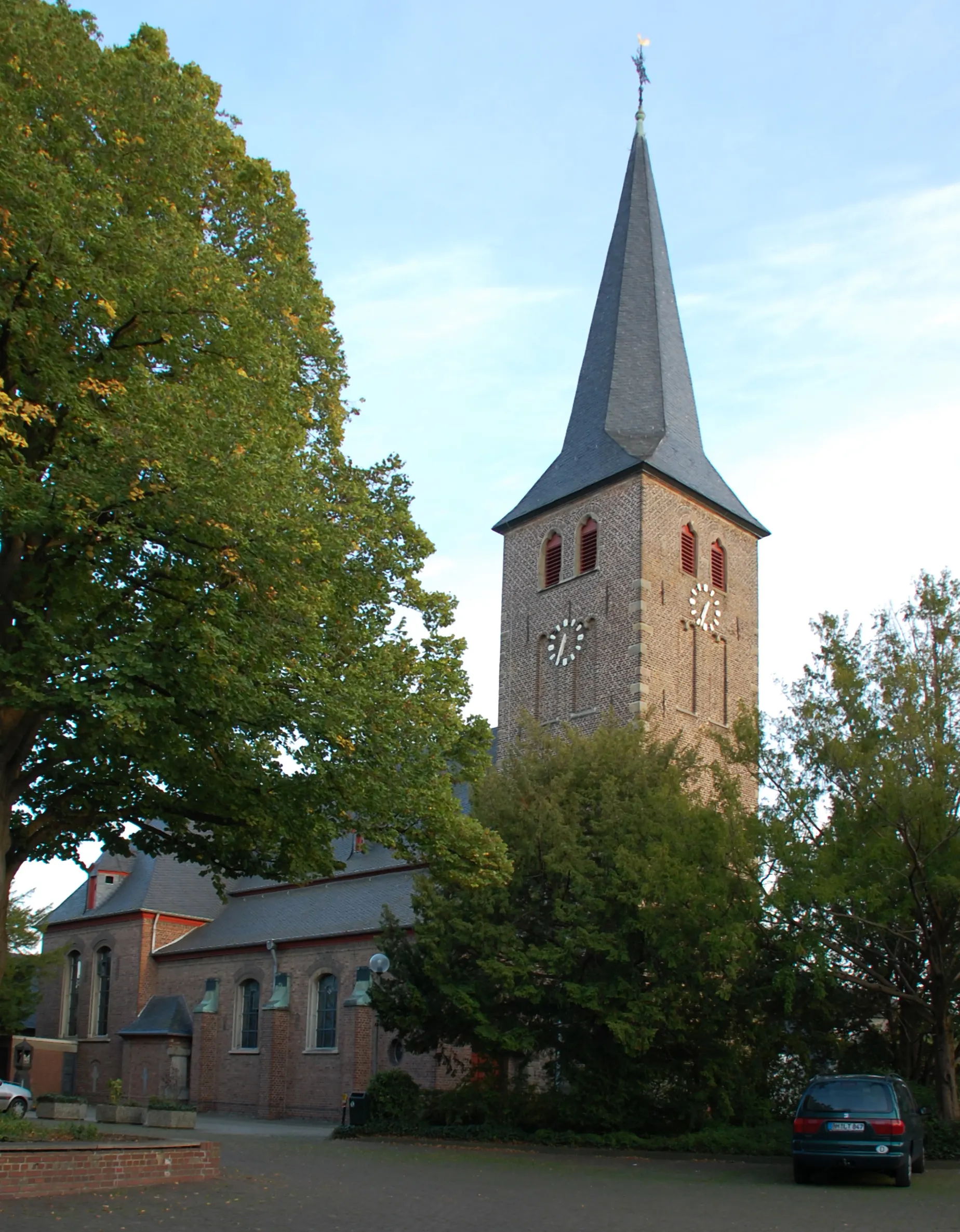 Photo showing: St. Kunibert in Blatzheim, Kerpen