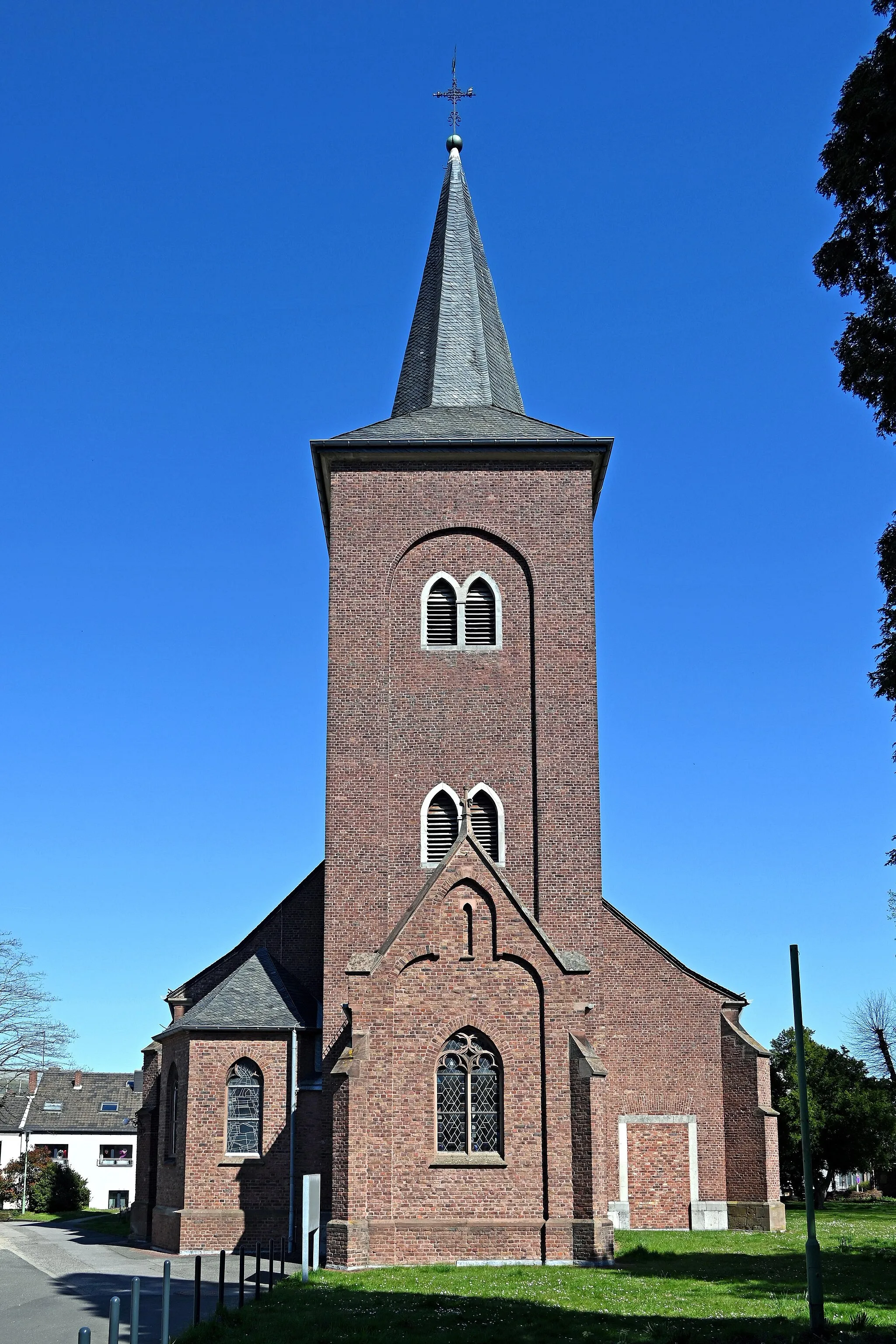 Photo showing: St. Michael (Lendersdorf), Westseite mit Turm