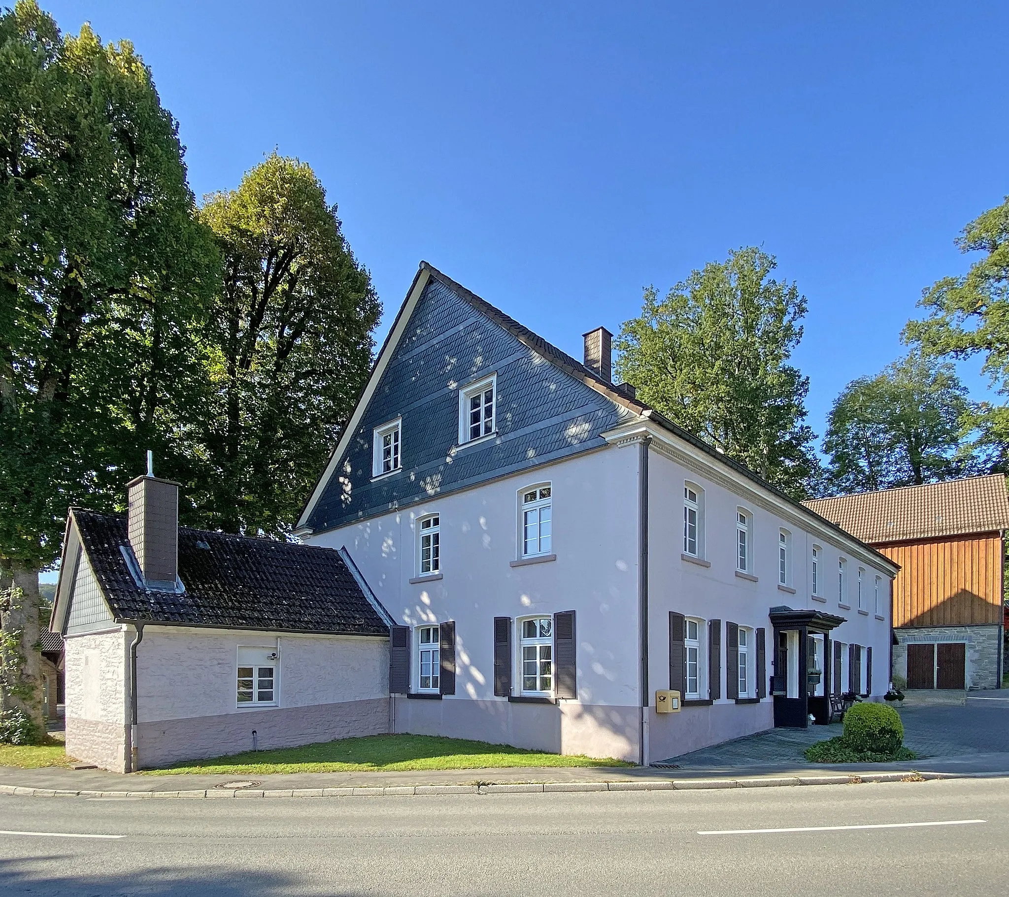 Photo showing: Leppestraße 90 Hofstelle Linden Niederwette (Marienheide)