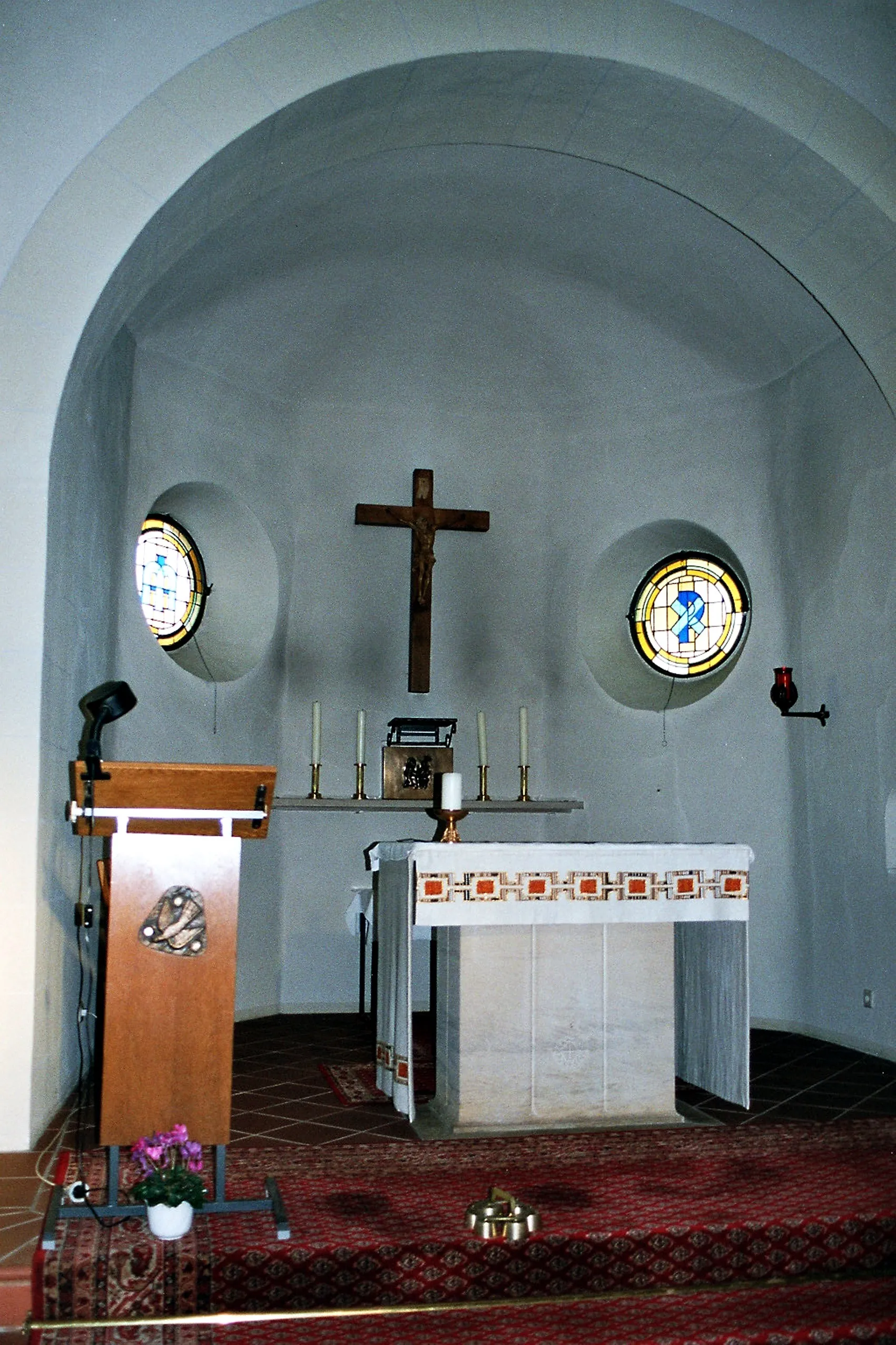 Photo showing: Berg (bei Ahrweiler), Saint Anthony church, inner view