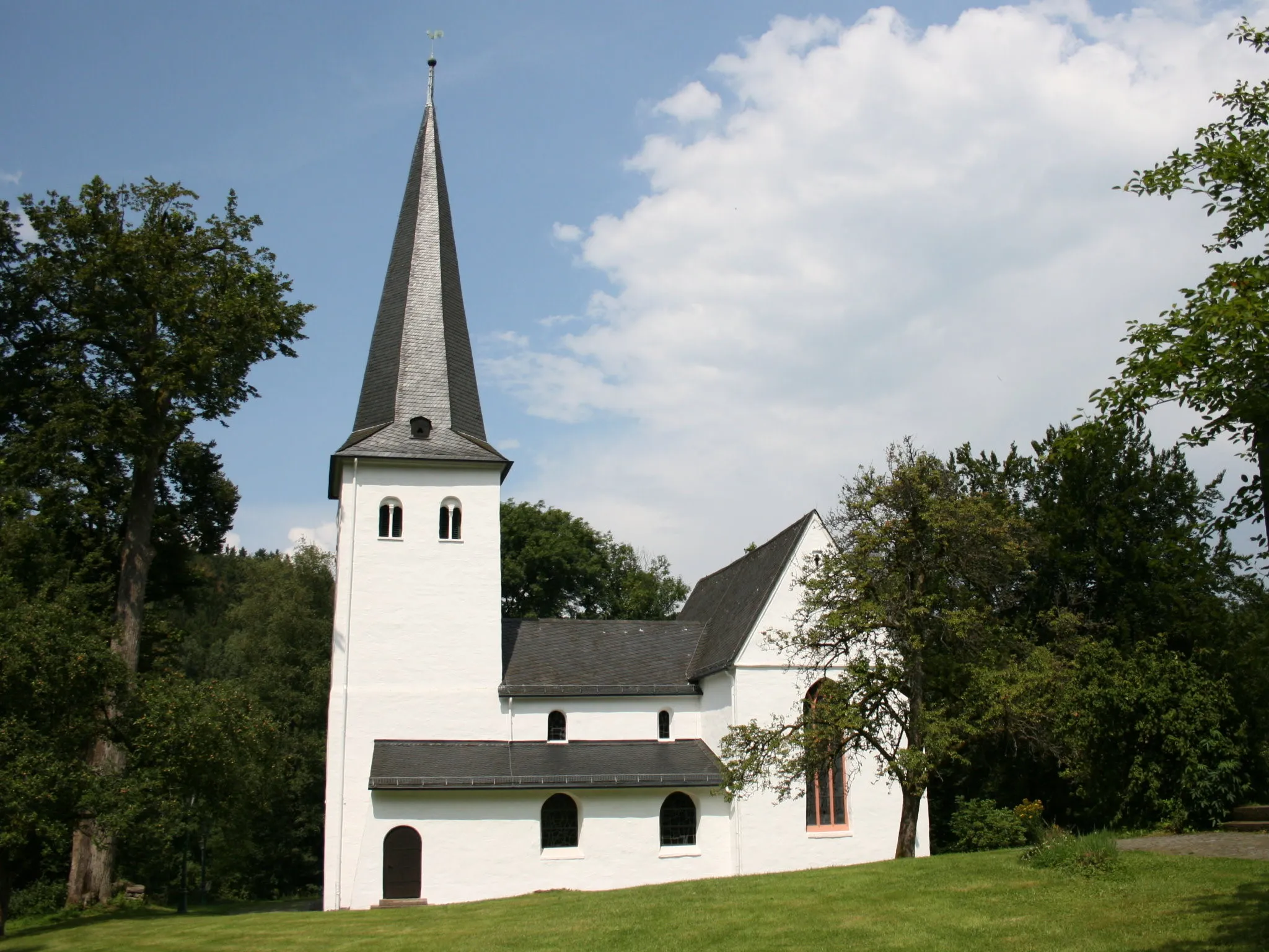 Photo showing: Evangelische Kreuzkirche in Bergneustadt-Wiedenest