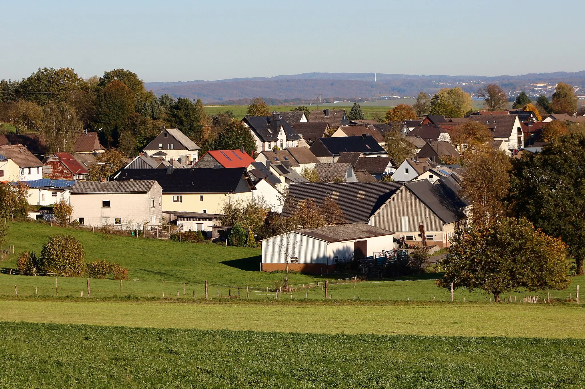 Photo showing: Berod bei Hachenburg, Kreis Altenkirchen, Rheinland-Pfalz