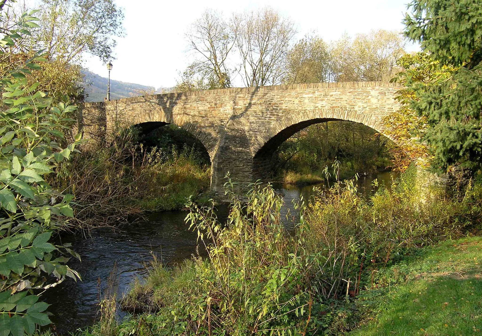 Photo showing: Ahr-Brücke Dernau