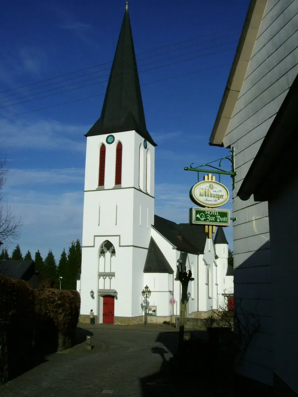 Photo showing: Die katholische Pfarrkirche in Windhagen