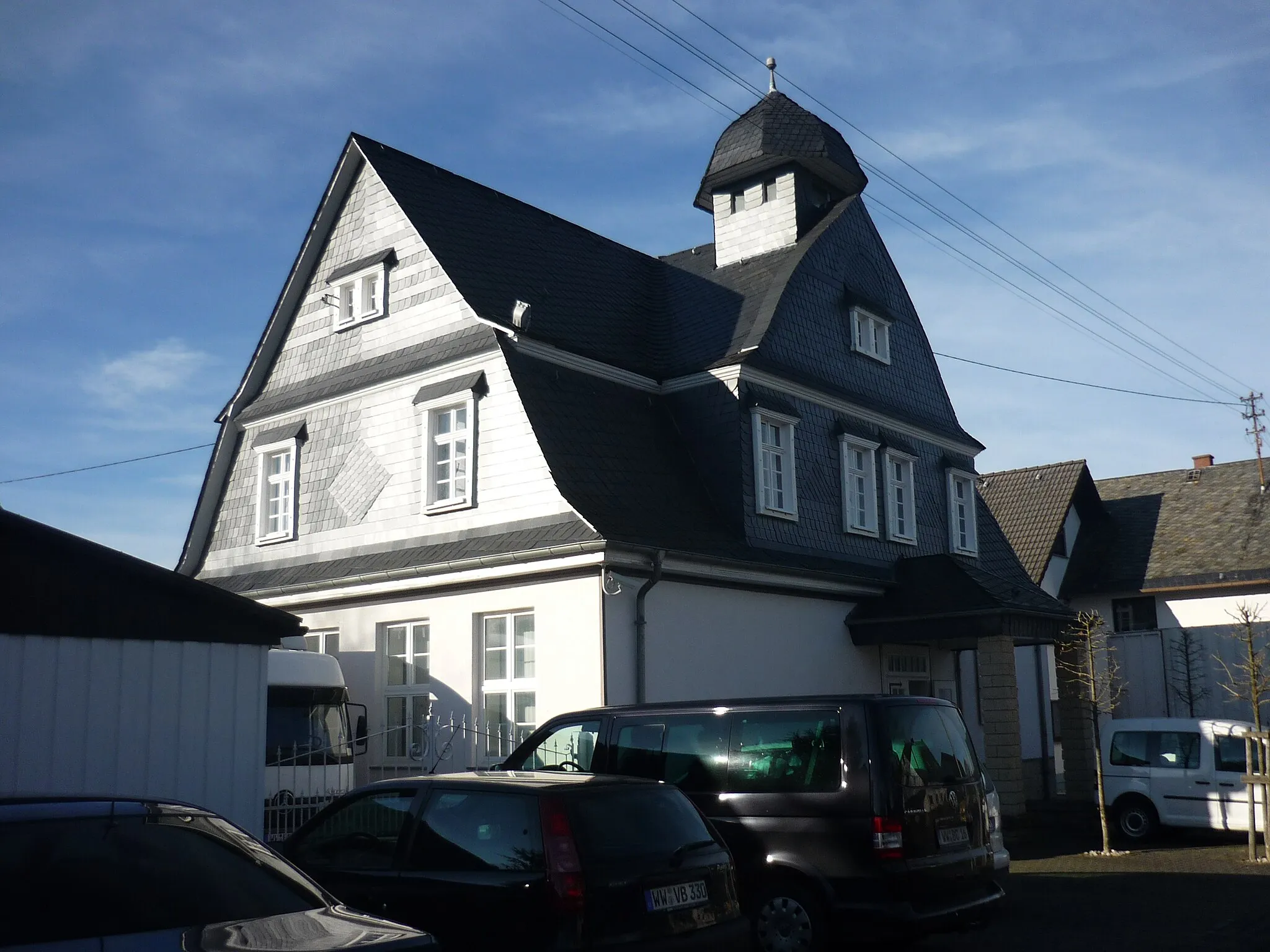 Photo showing: Old School Hütte Hattert near Hachenburg Westerwald