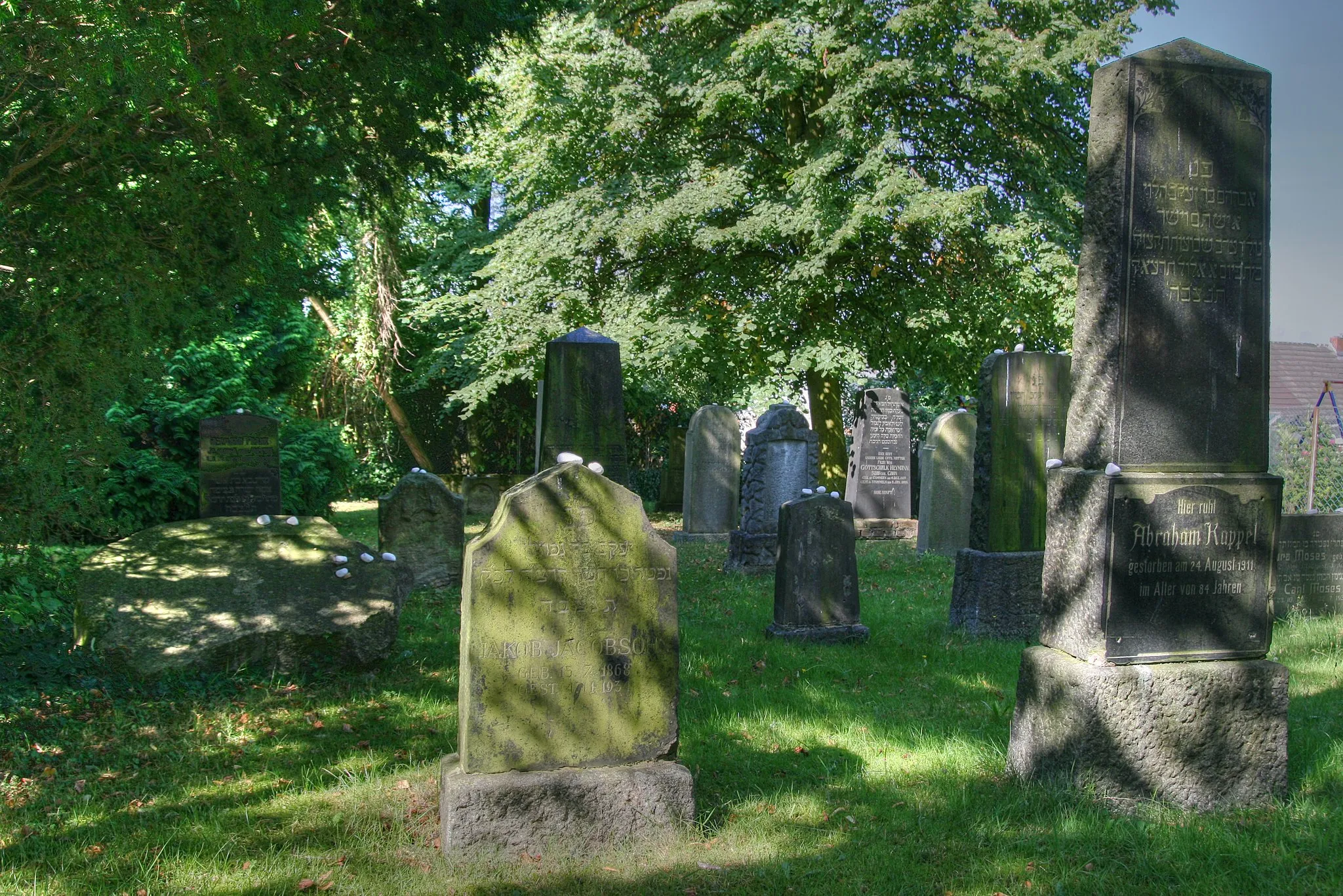 Photo showing: Jewish Cemetery in Pulheim-Stommeln, Germany