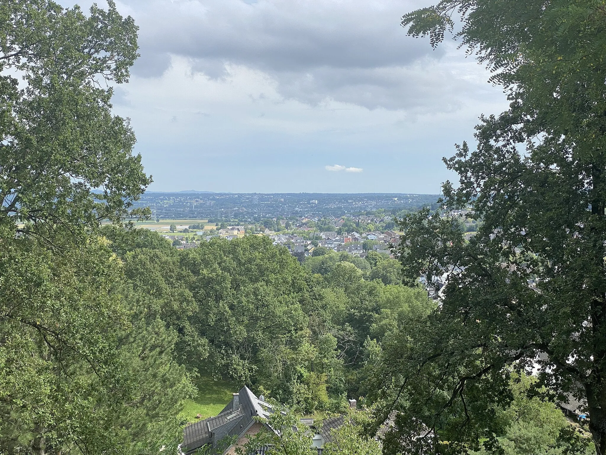 Photo showing: Blick auf Alfter vom Aussichtspunkt „Böhling“