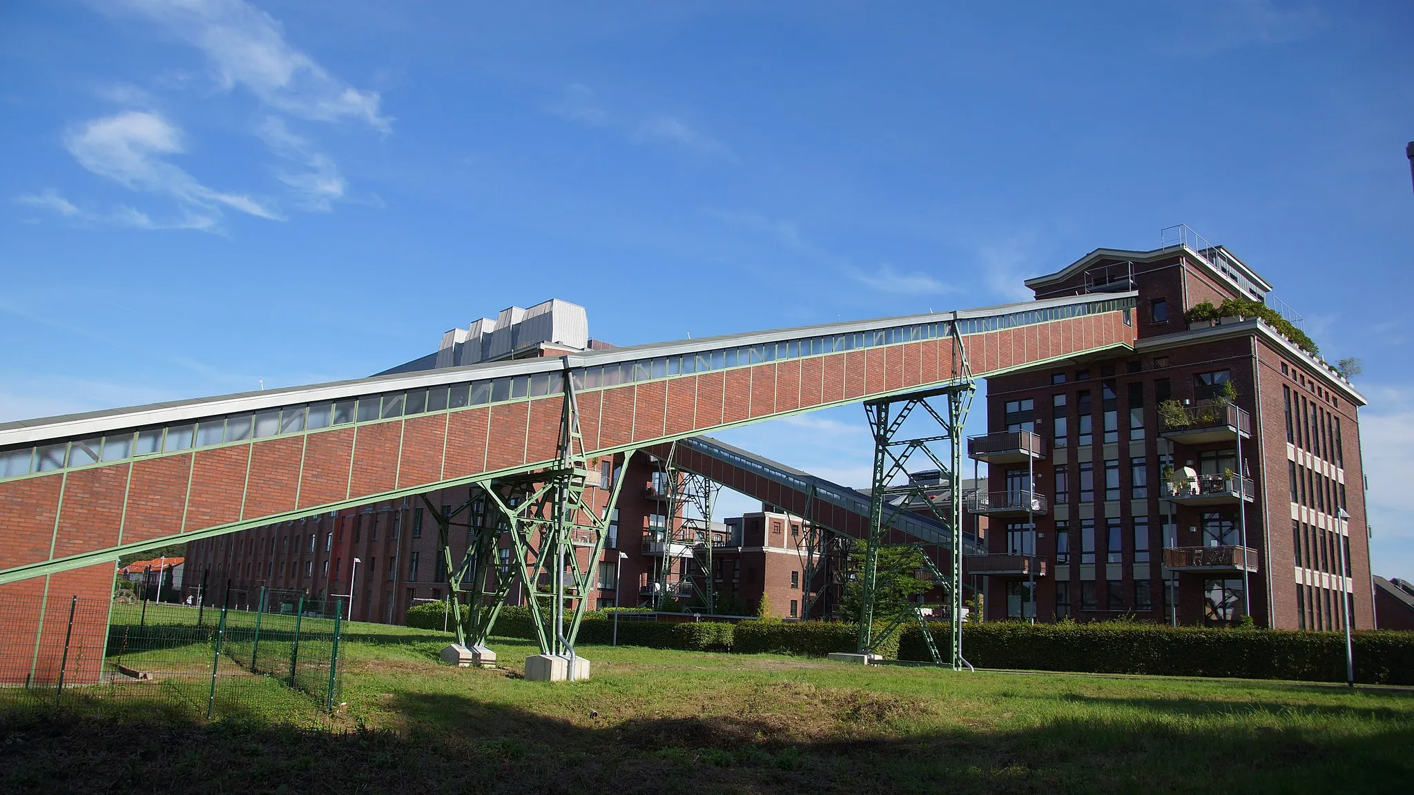 Photo showing: Zu Wohnungen umgebaute Brikettfabrik Grube Carl