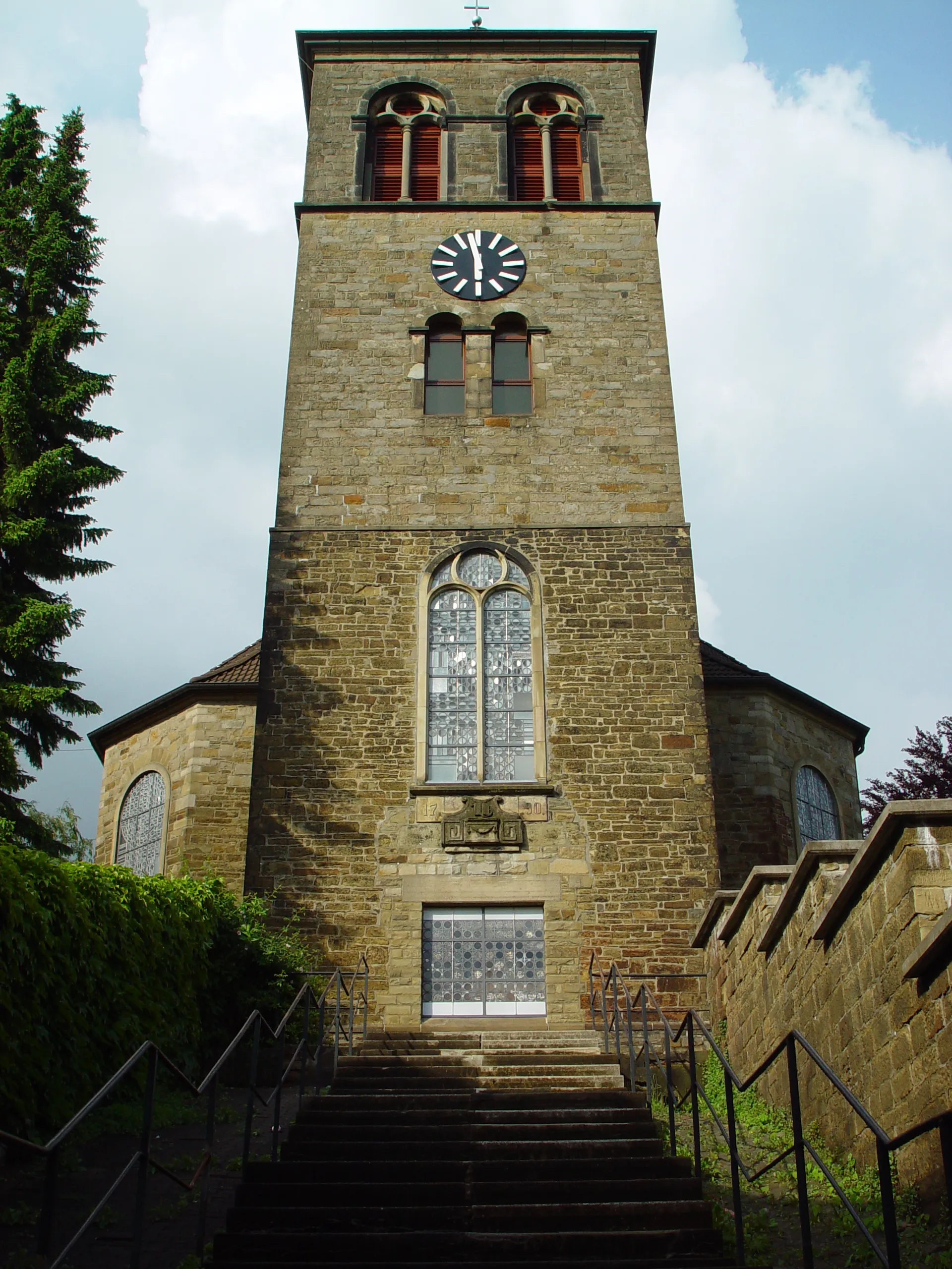 Photo showing: Lutherische Kirche Wuppertal-Ronsdorf