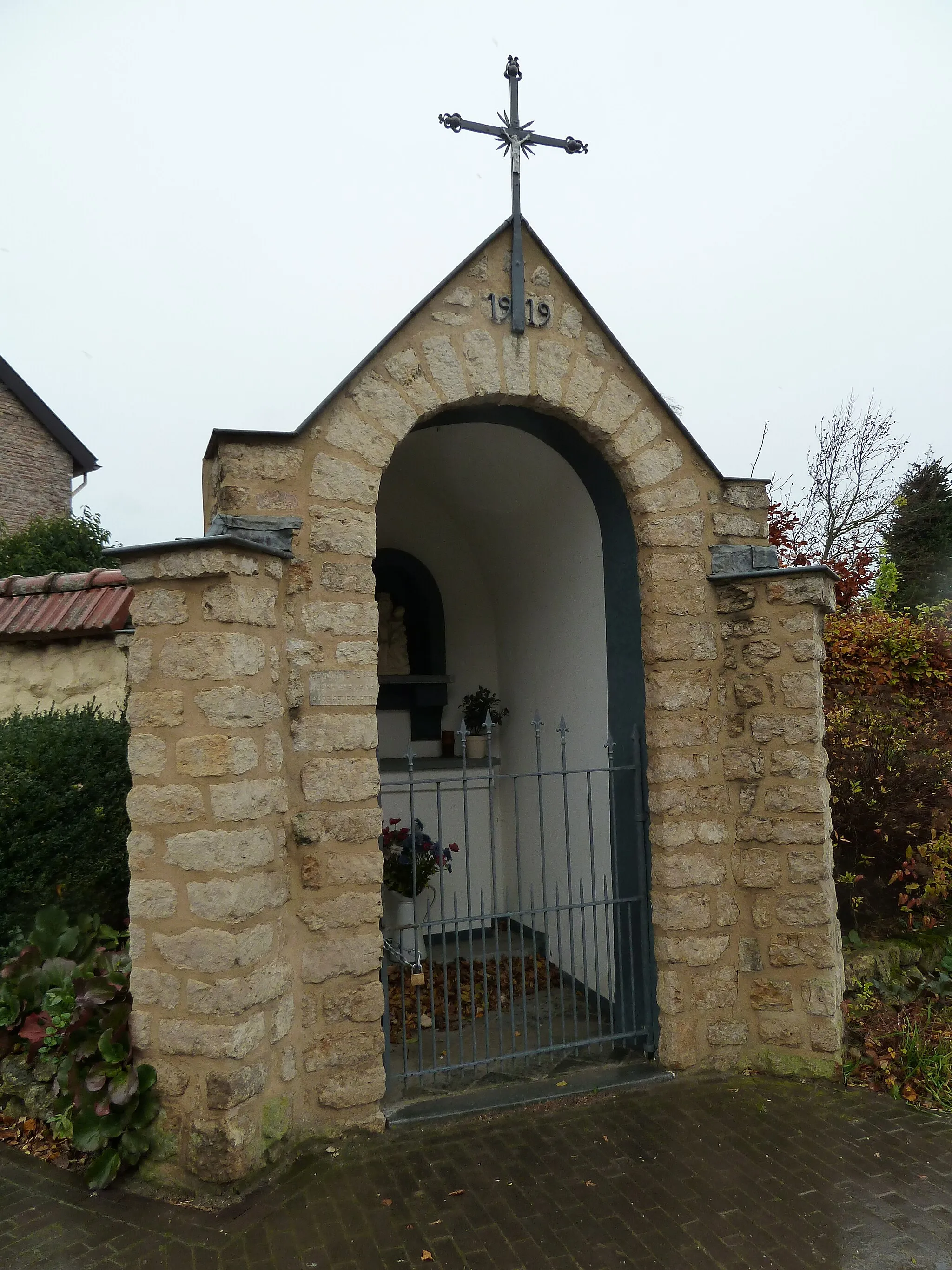 Photo showing: Chapel Oude Schoolstraat, Ubachsberg, Limburg, the Netherlands