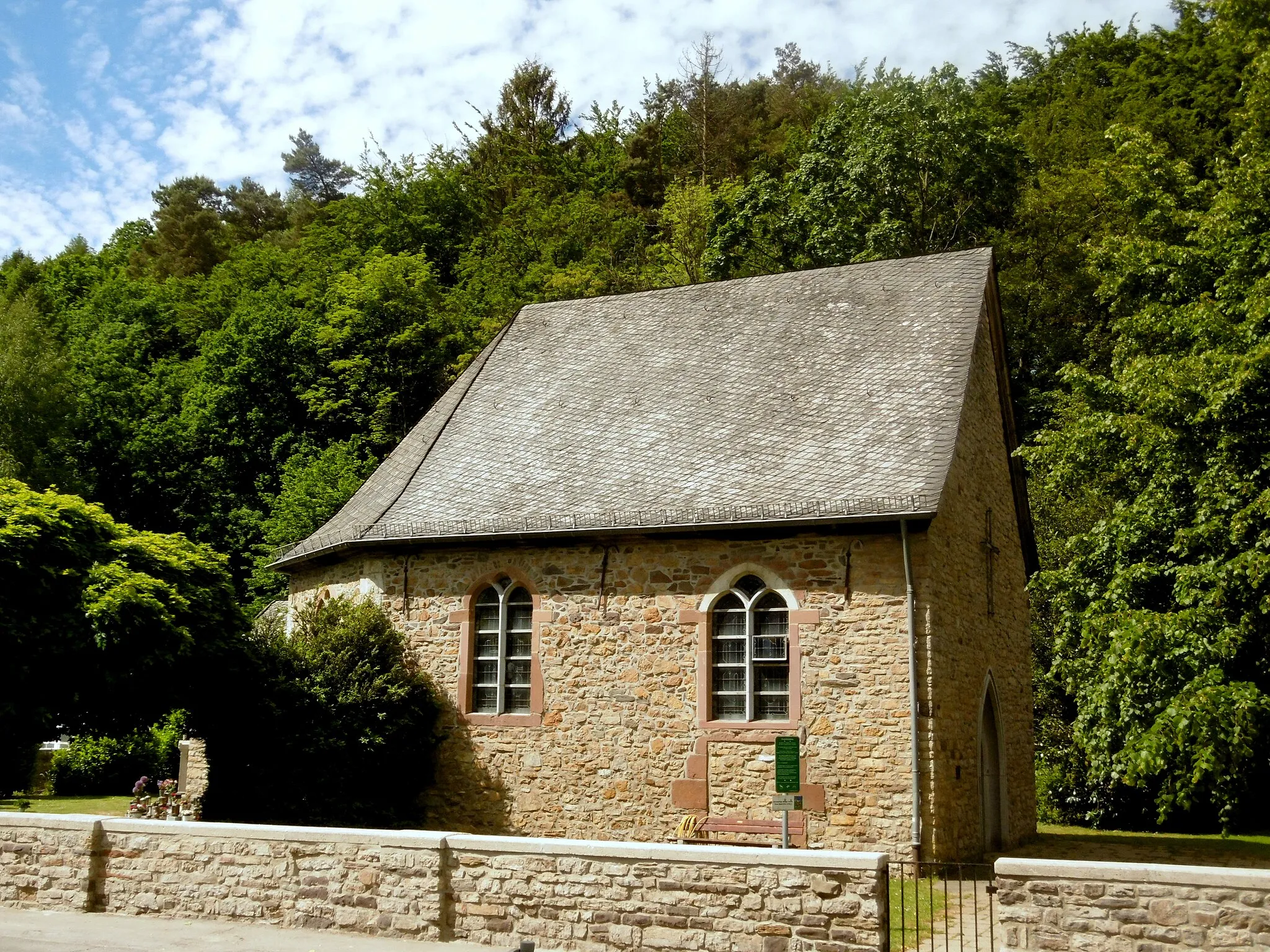 Photo showing: Johanneskapelle in Stolberg-Vicht