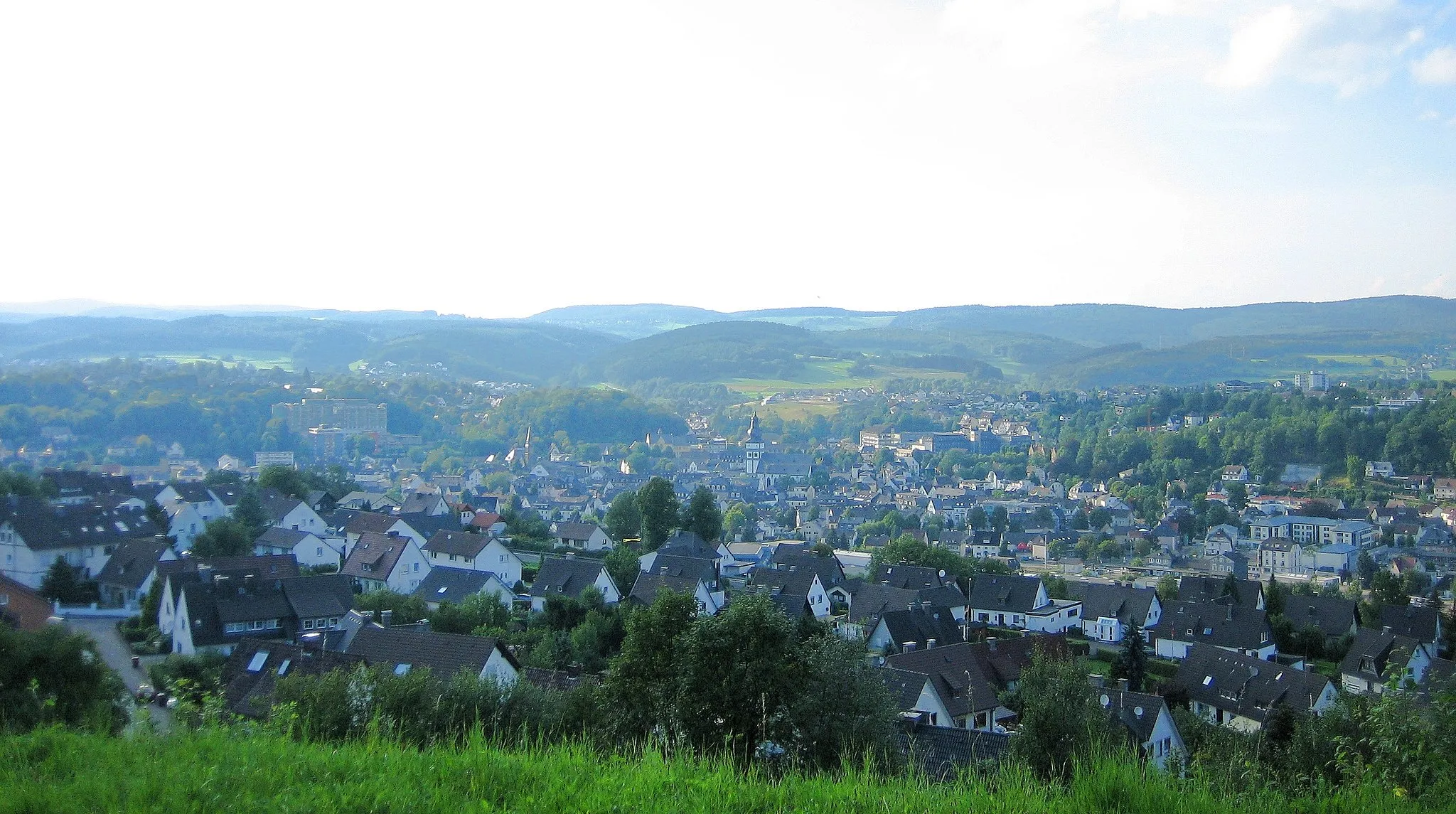 Photo showing: Attendorn aus Richtung Südosten